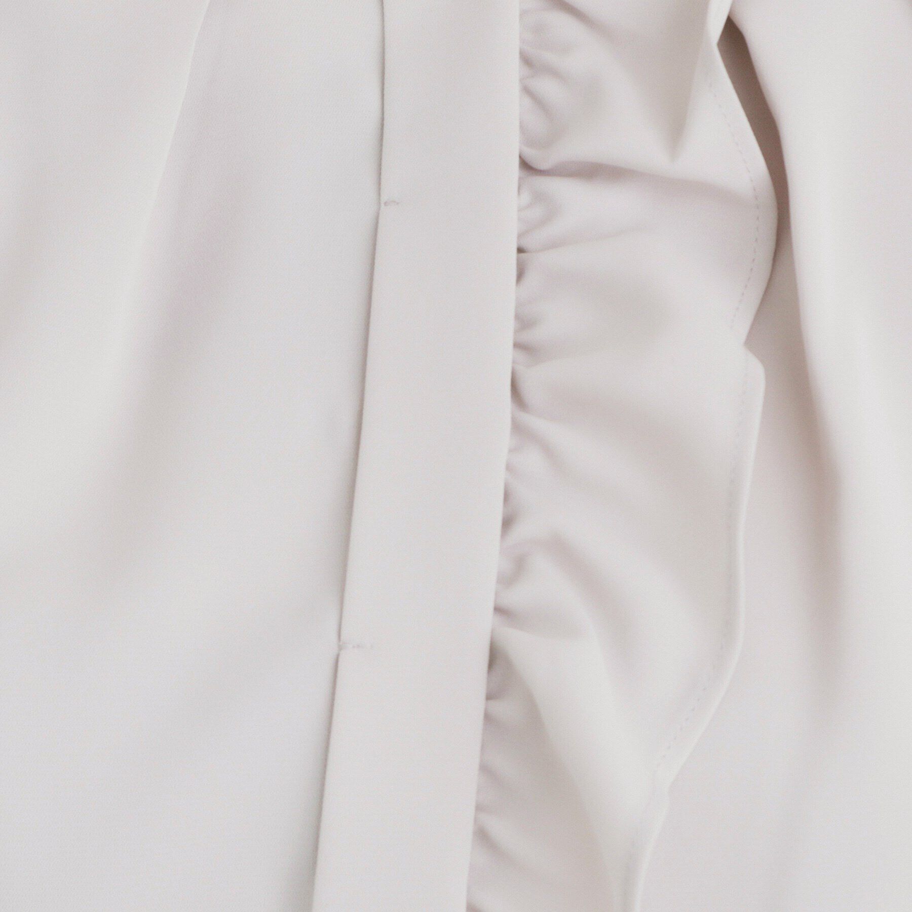 index「アシメフリルクルーネックブラウス【洗濯機洗い可/イージーアイロン/ストレッチ】」|シャツ・ブラウス|