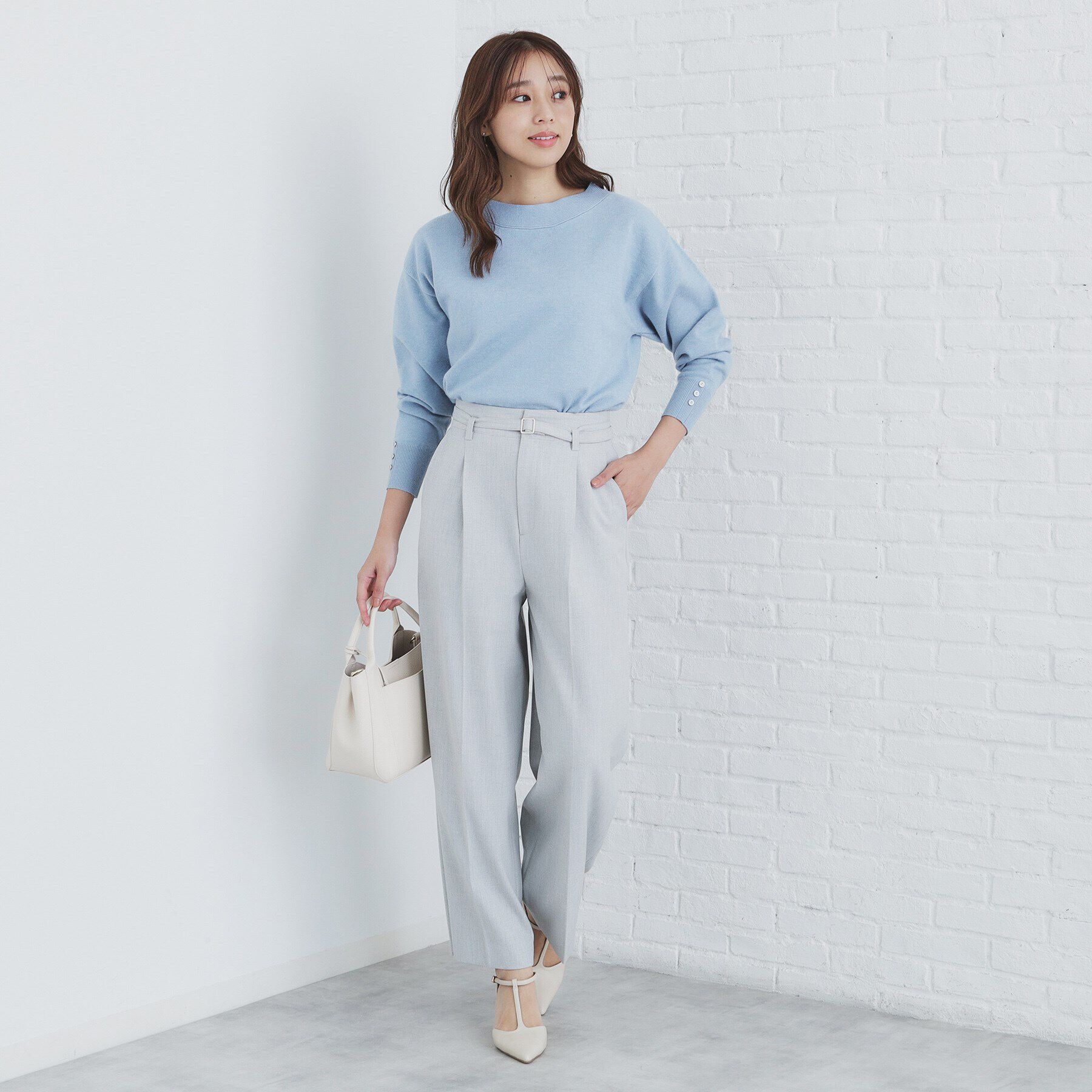 index「≪エマール検証済≫8colorボートネックニット【洗濯機洗い可】」|ニット・セーター|