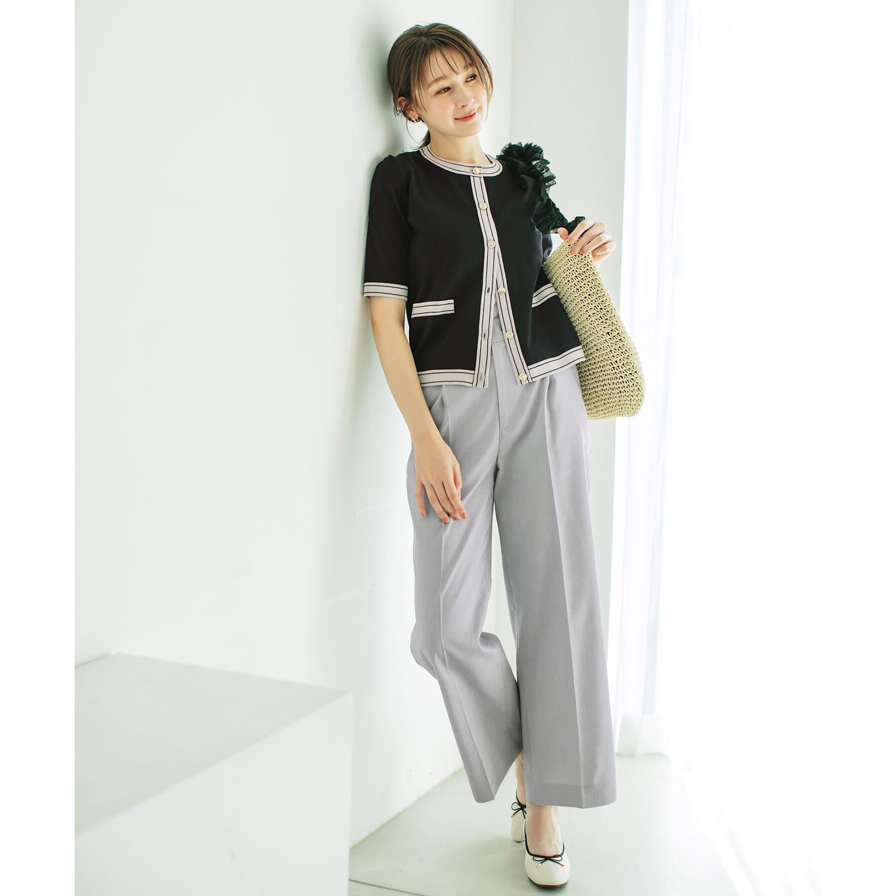 index「ラウンドトゥヒールバレエシューズ」|パンプス|