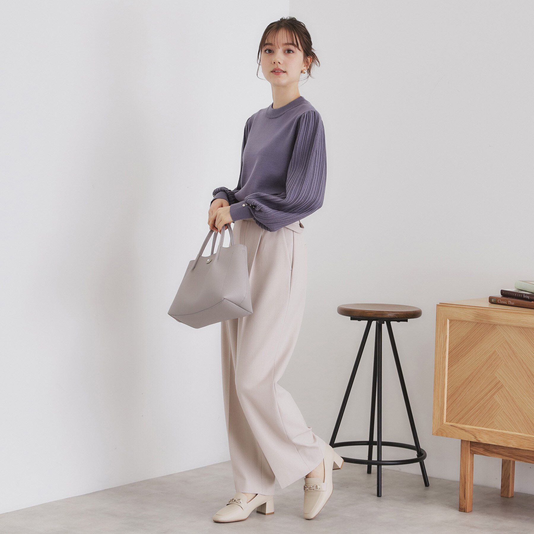 index「ビット付きヒールローファー」|パンプス|