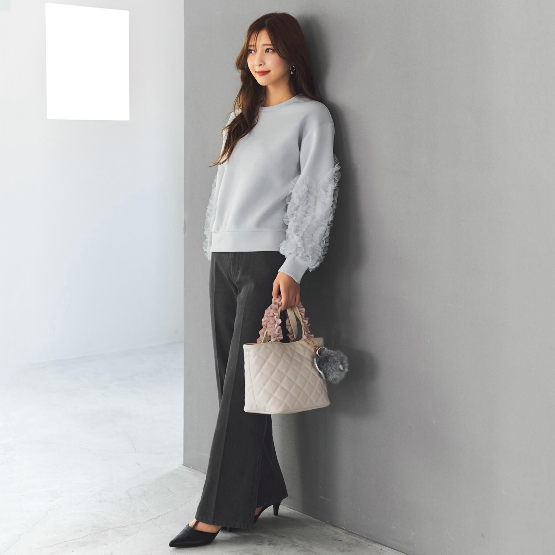 index「《丈が選べる》ストレートデニムパンツ【洗濯機洗い可】」|その他|