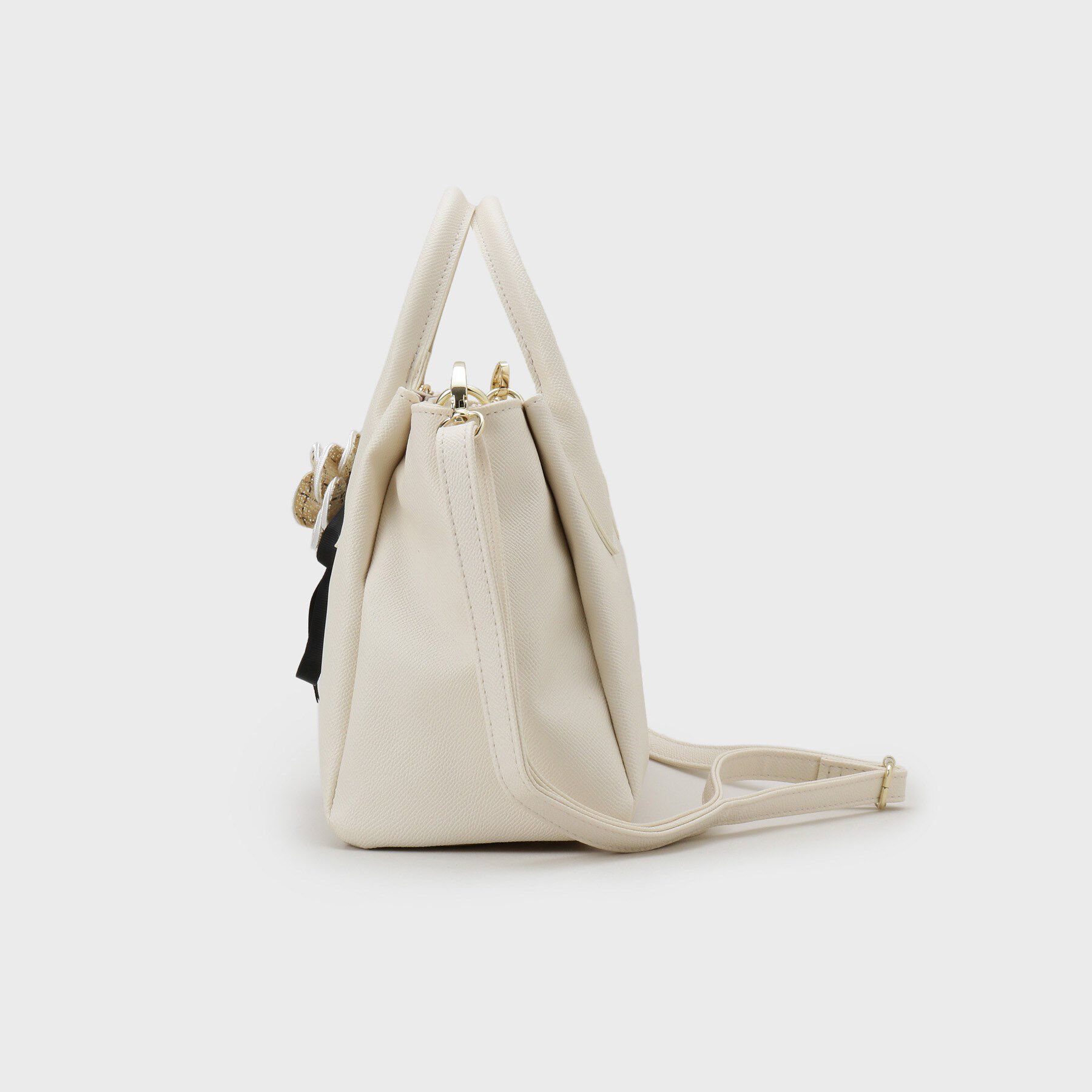 index「【2WAY】フラワーチャーム付きショルダー取外し可バッグ」|ショルダー・メッセンジャー|