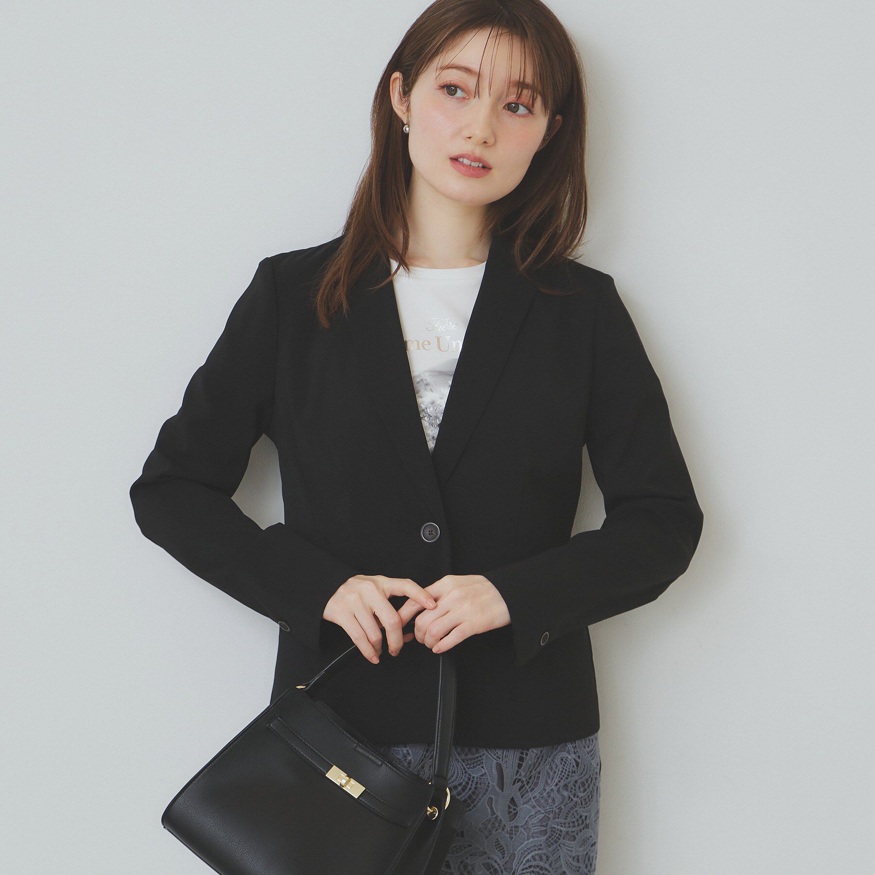 index「ストレッチテーラードジャケット/セットアップ対応【洗える/抗ピル/接触冷感】」|テーラードジャケット|