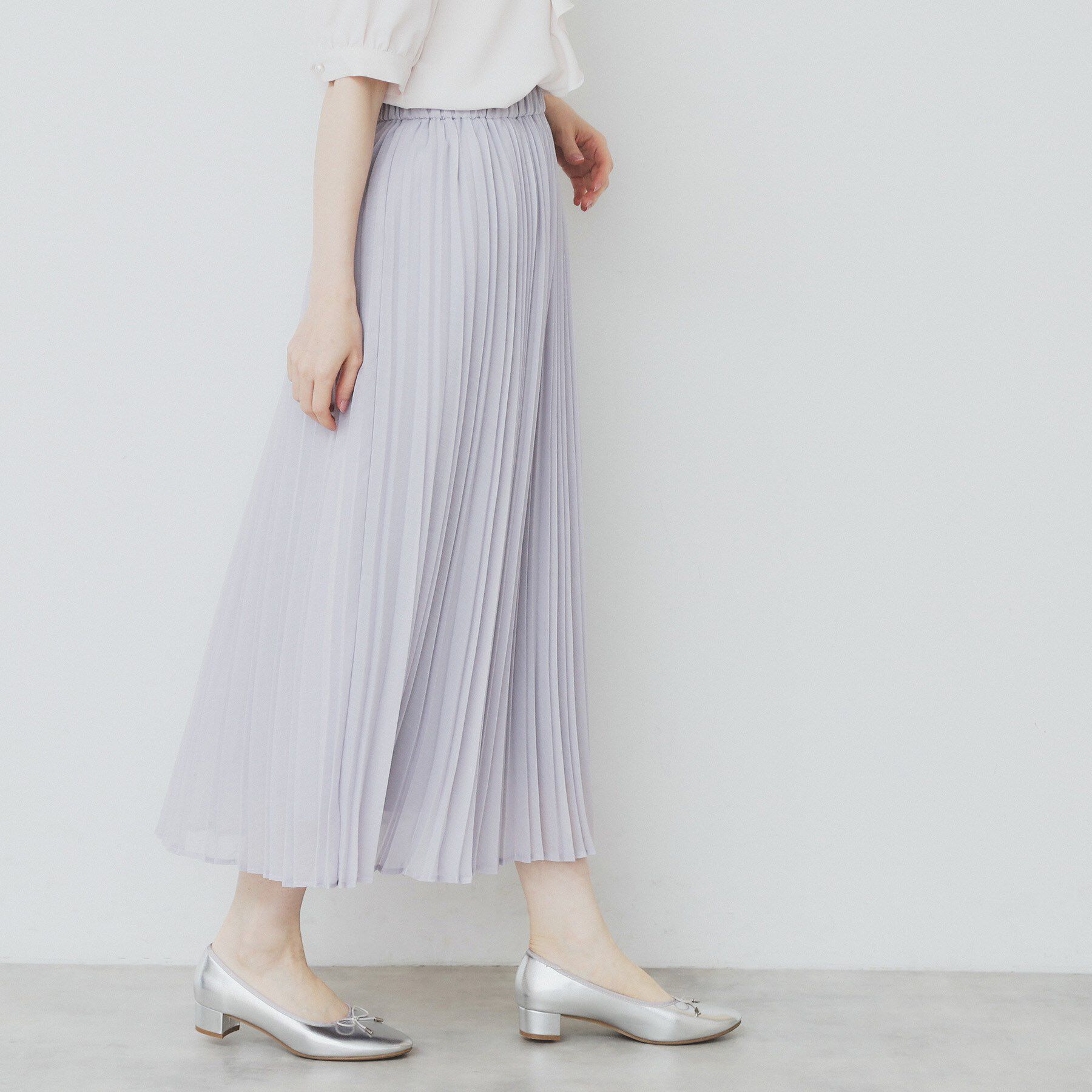 index「シアープリーツフレアスカート【洗濯機洗い可】」|スカート|