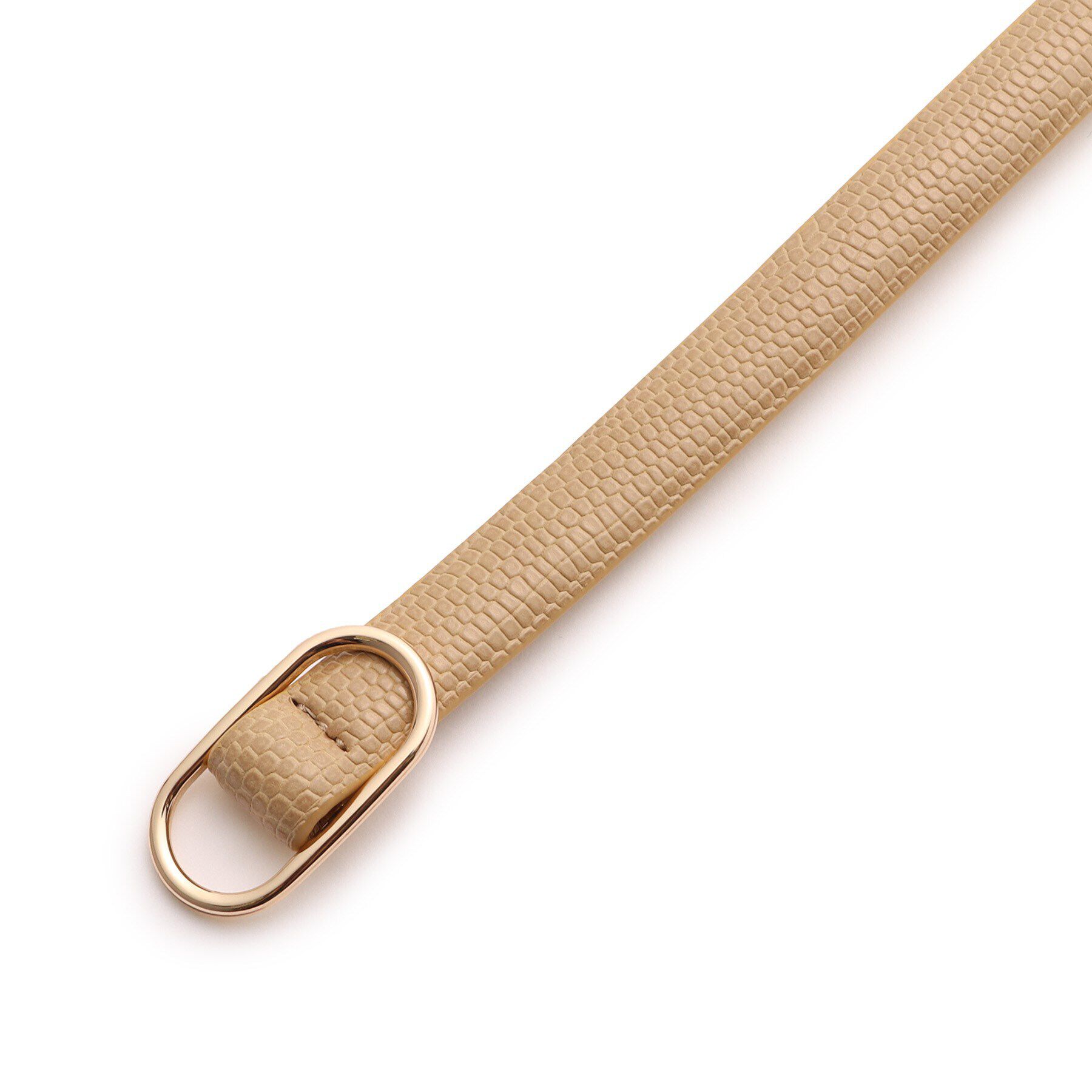 OPAQUE.CLIP「ノンホール細ベルト」|ベルト|