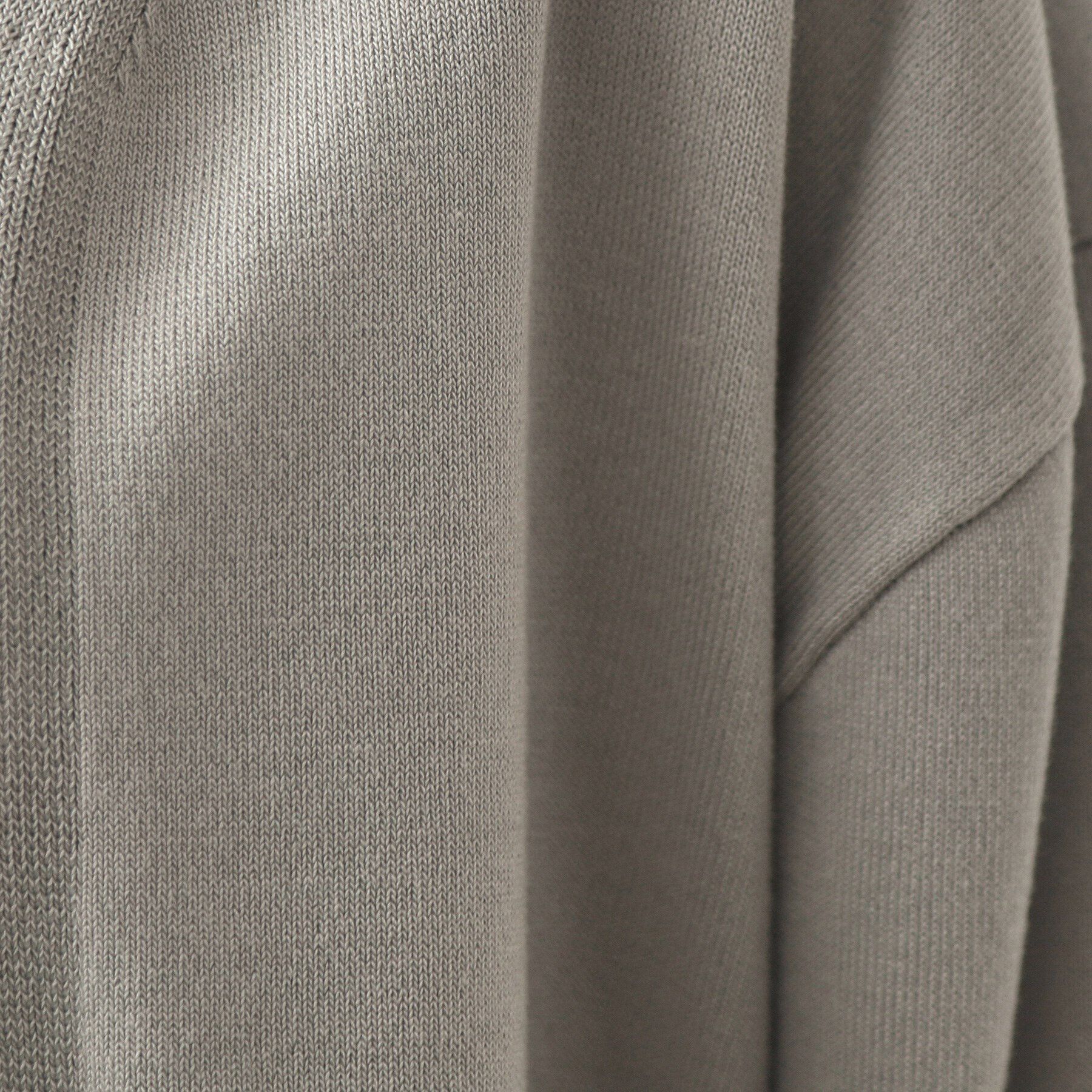 OPAQUE.CLIP「フロントZIPニットカーディガン【洗濯機洗い可／抗ピル】」|カーディガン|