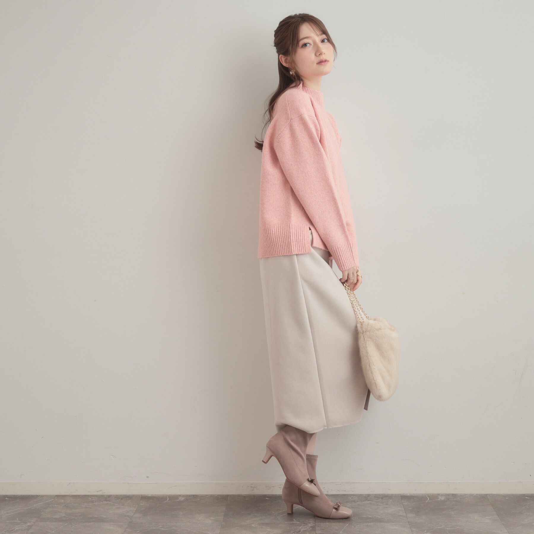 Couture broach「【5色展開】やわらかヤクライクニット」|ニット・セーター|