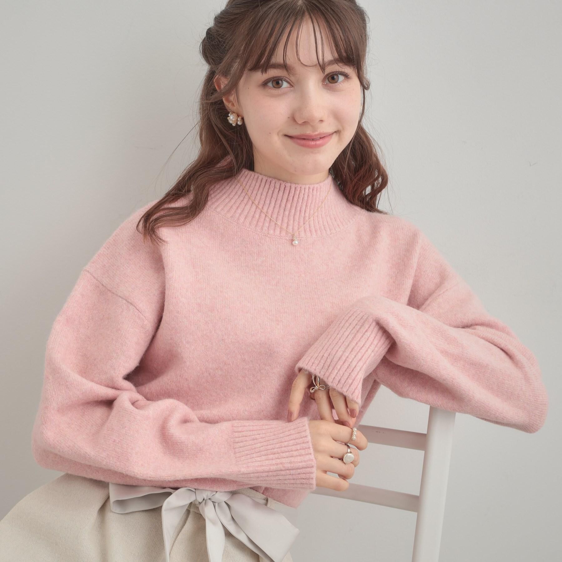 Couture broach「【5色展開】やわらかヤクライクニット」|ニット・セーター|