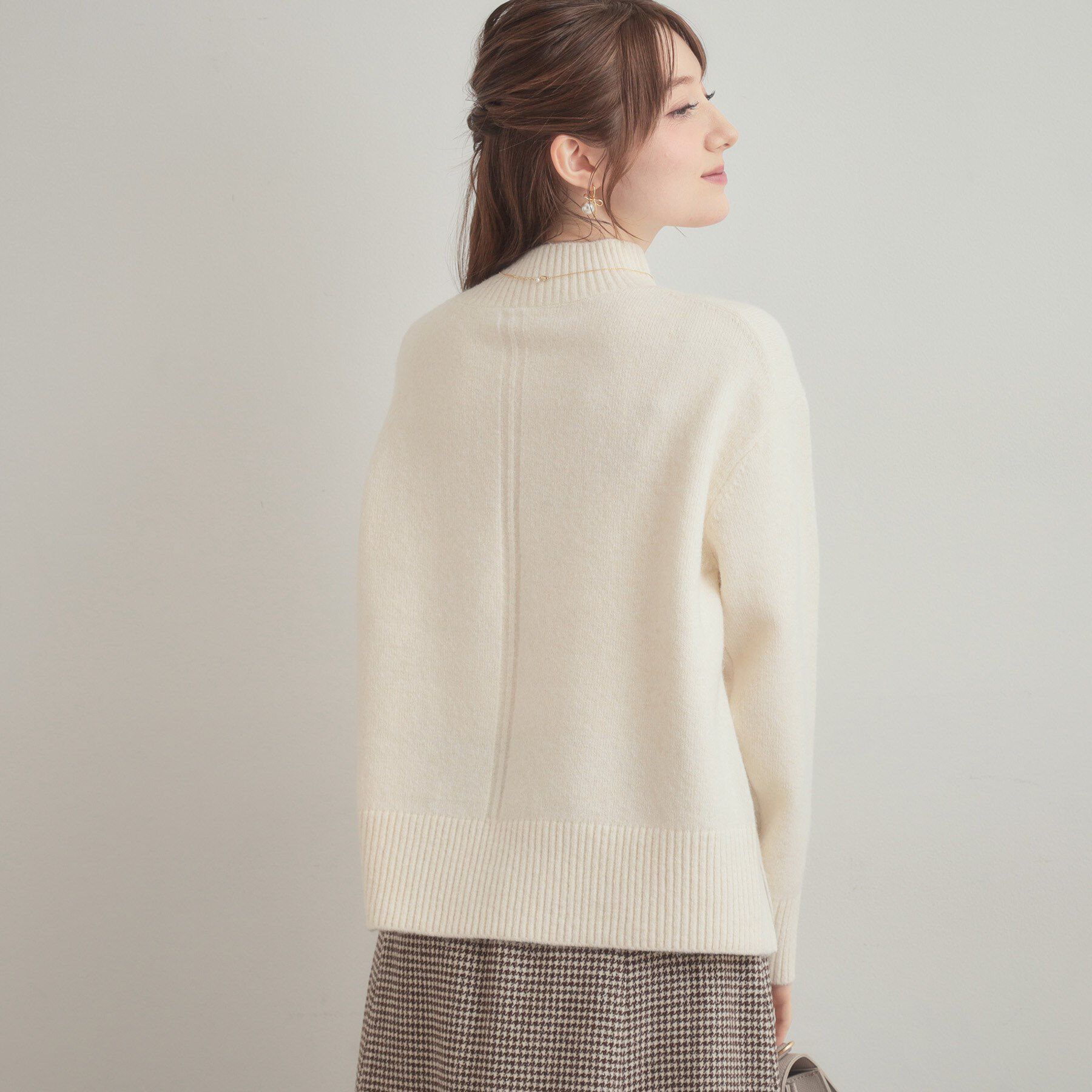 Couture broach「【5色展開】やわらかヤクライクニット」|ニット・セーター|