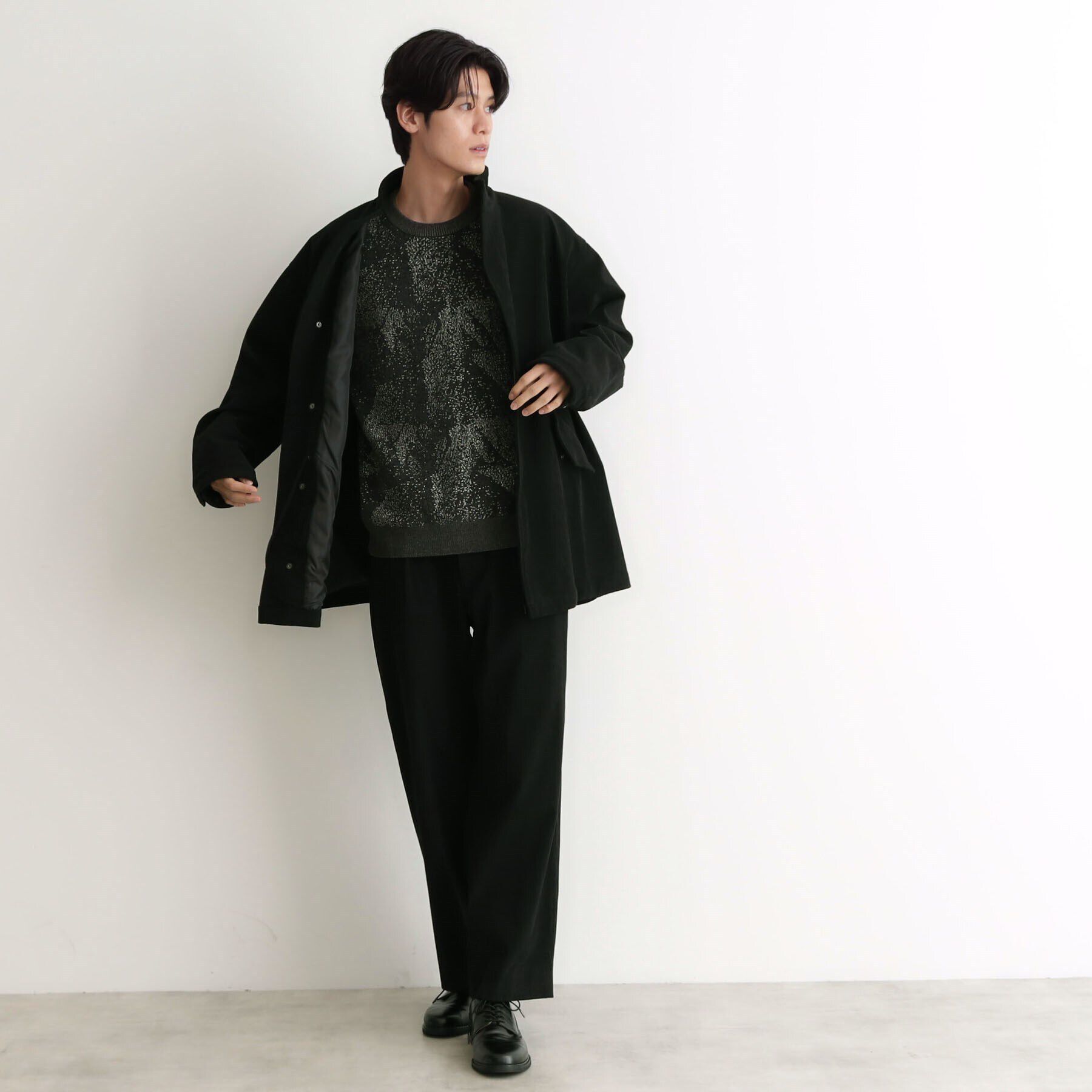 THE SHOP TK「TECUNE／テクウネ コーデュロイスタンドモッズコート【セットアップ可】」|ミリタリー・モッズコート|