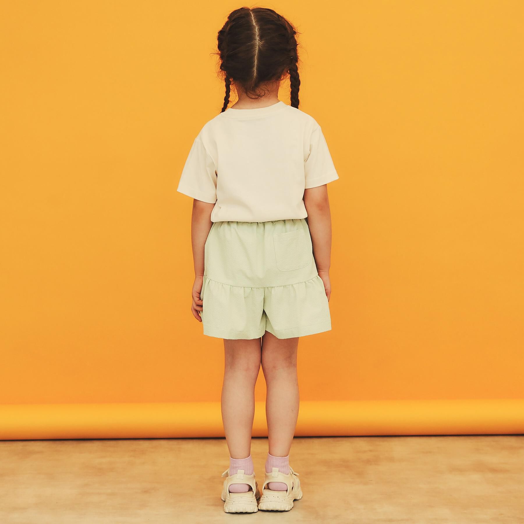 THE SHOP TK「【110－160/6色展開】コットン半袖Tシャツ/洗濯機OK」|Tシャツ・カットソー|