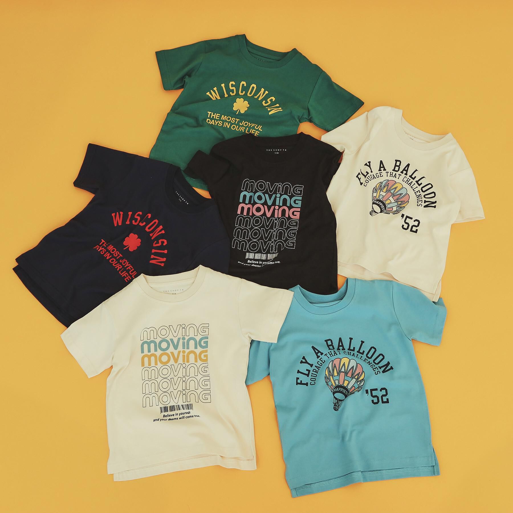 THE SHOP TK「【110－160/6色展開】コットン半袖Tシャツ/洗濯機OK」|Tシャツ・カットソー|