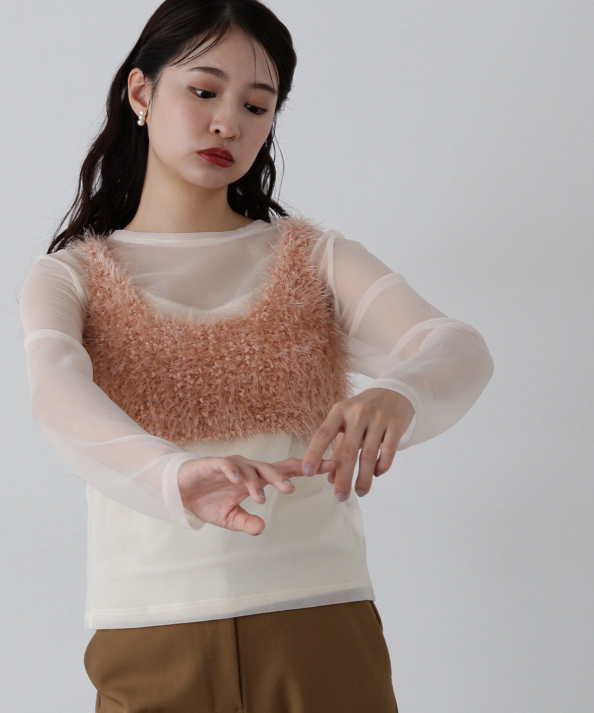  「フェザービスチェ」|ニット・セーター|