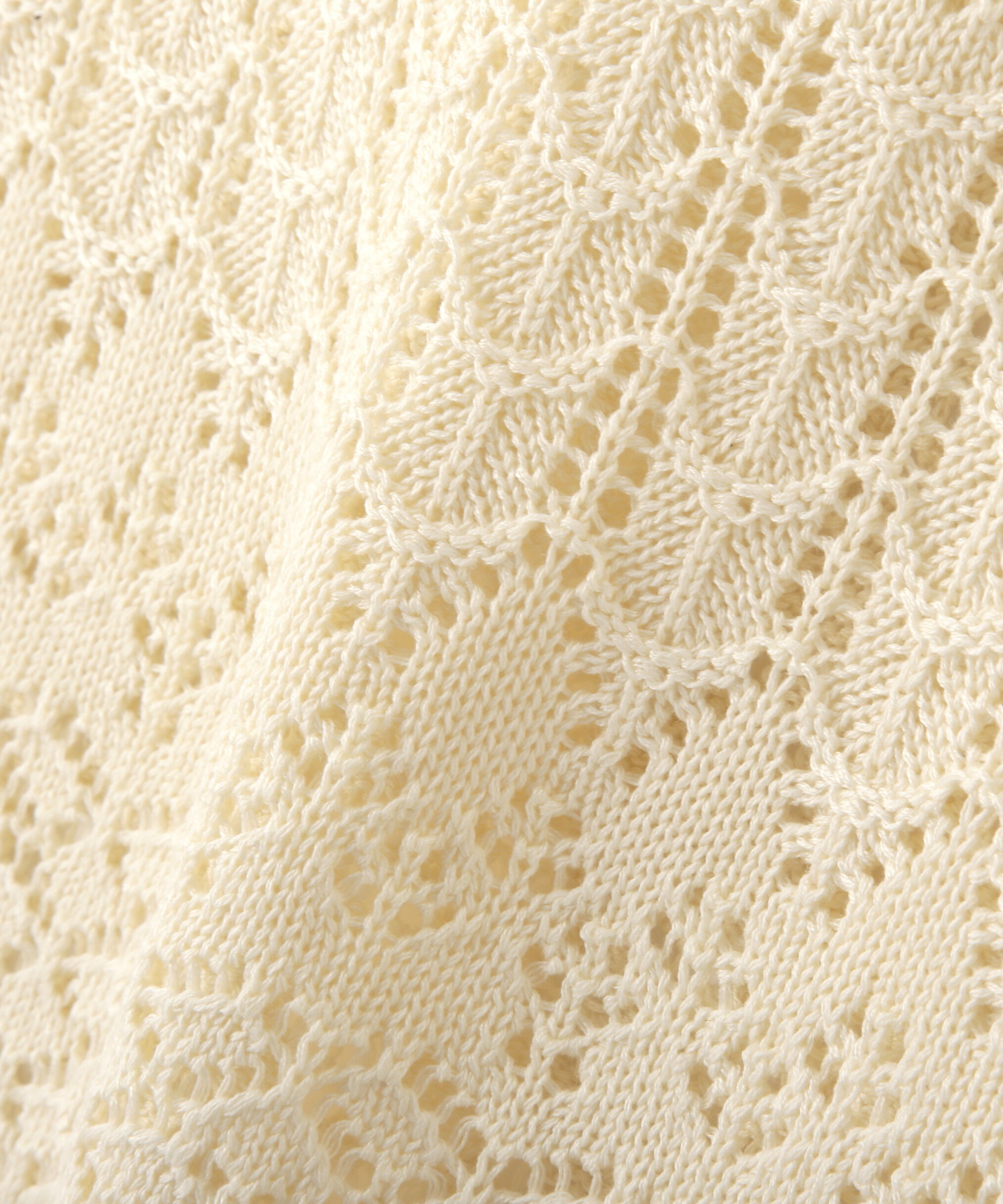  「カギアミ風ニットビスチェ」|ニット・セーター|