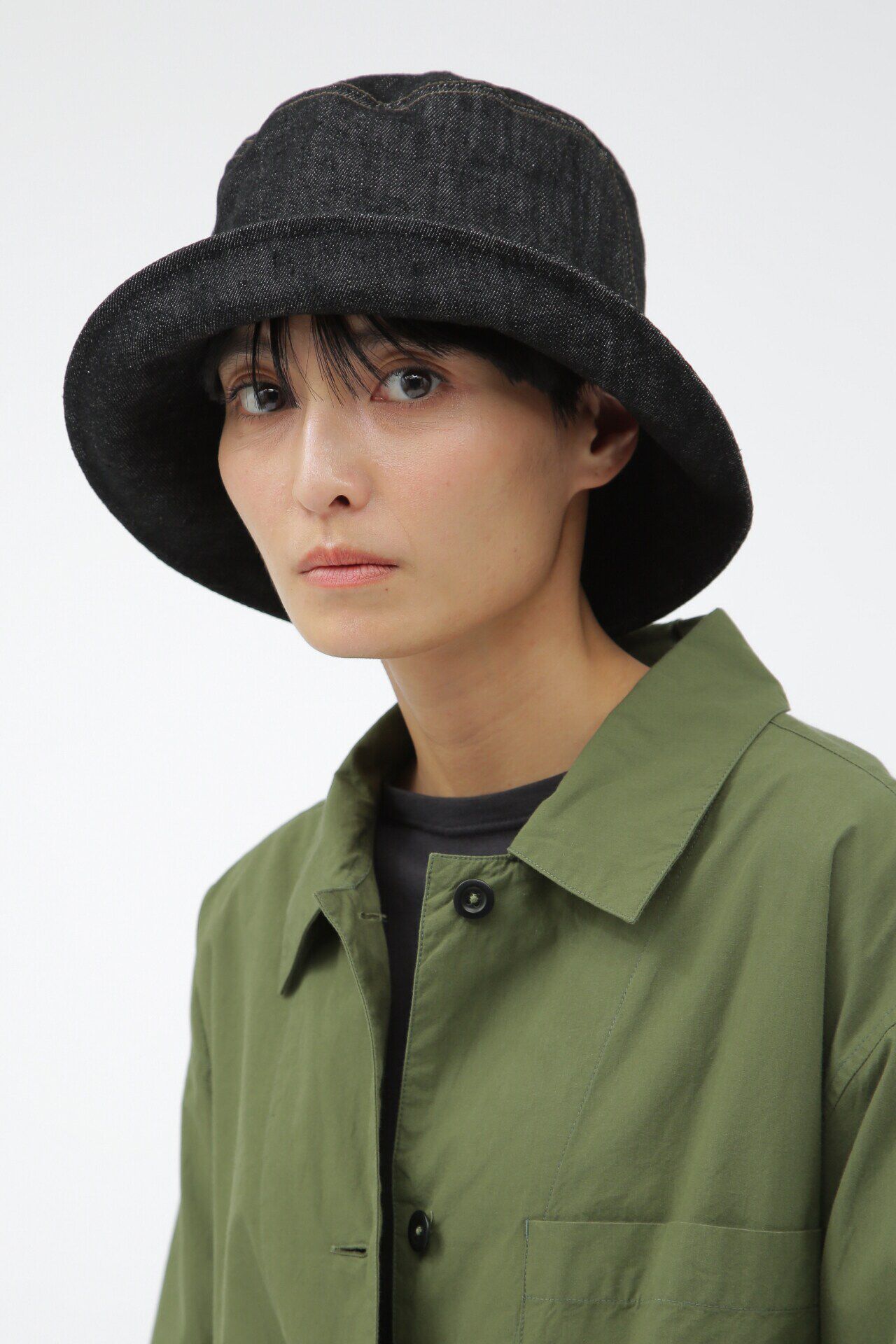 MHL.「CANTON LIGHT DENIM BLACK」|その他|BLACK