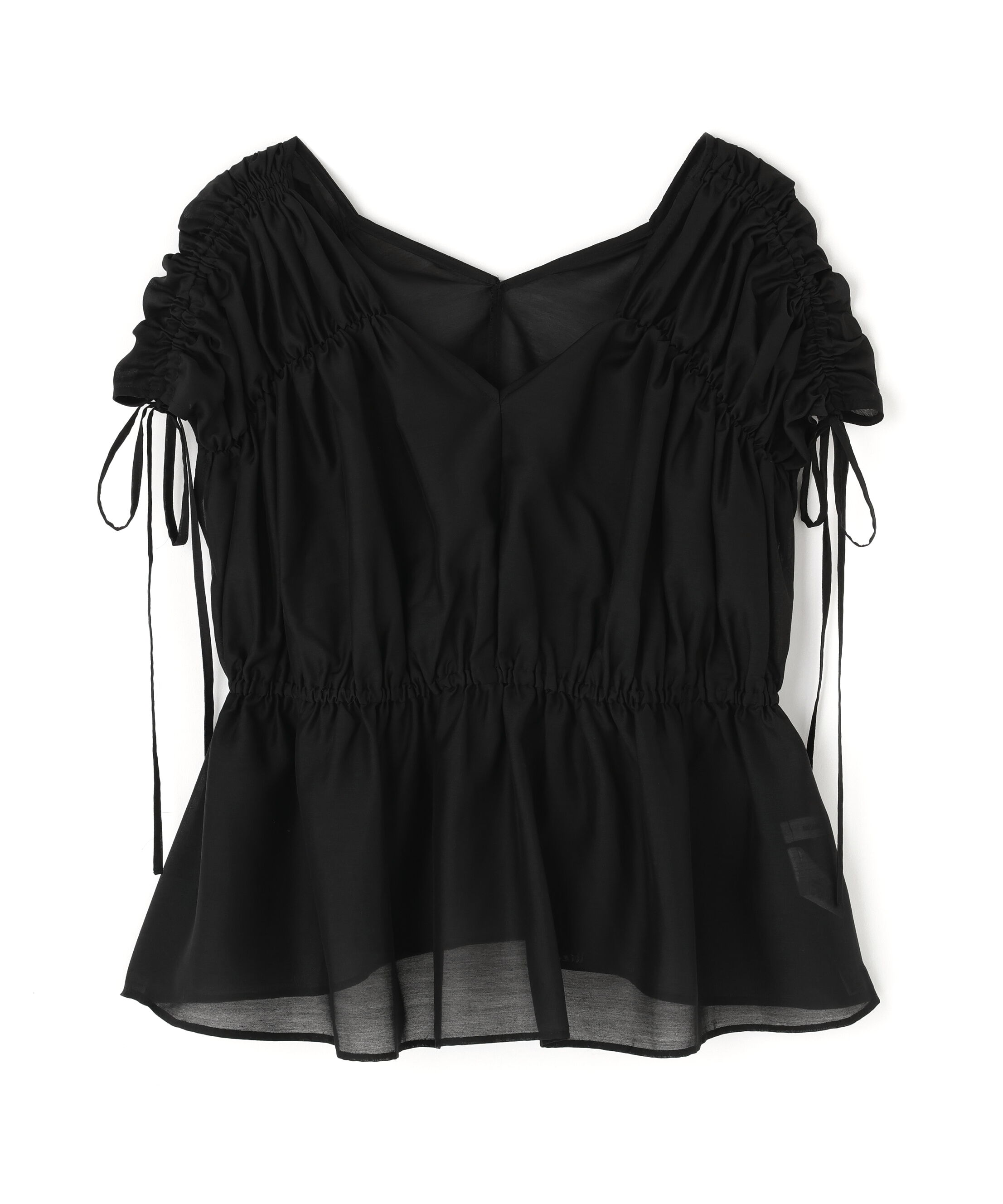  「シアードロストギャザーブラウス」|シャツ・ブラウス|