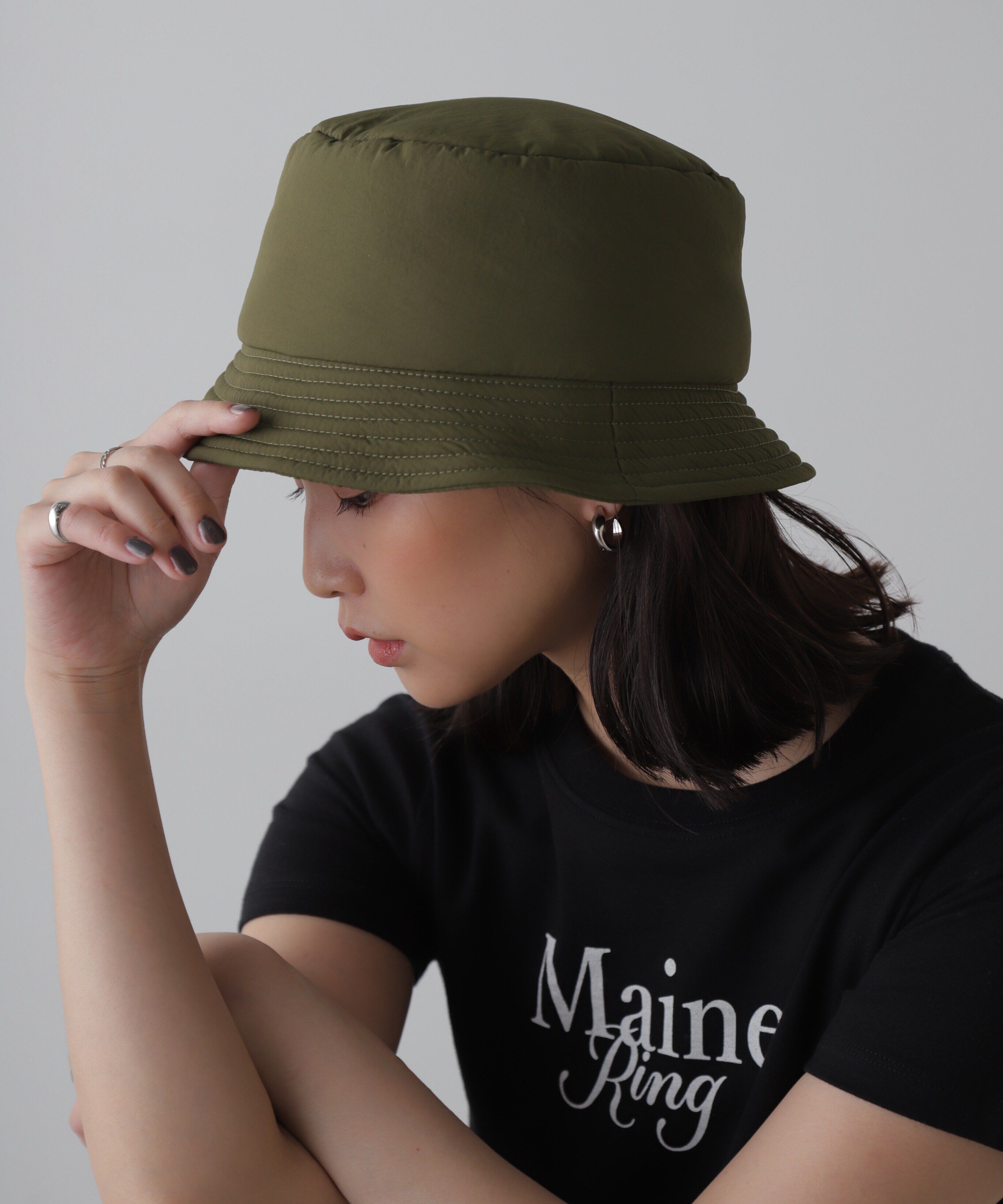  「中綿バケットハット」|ソックス|