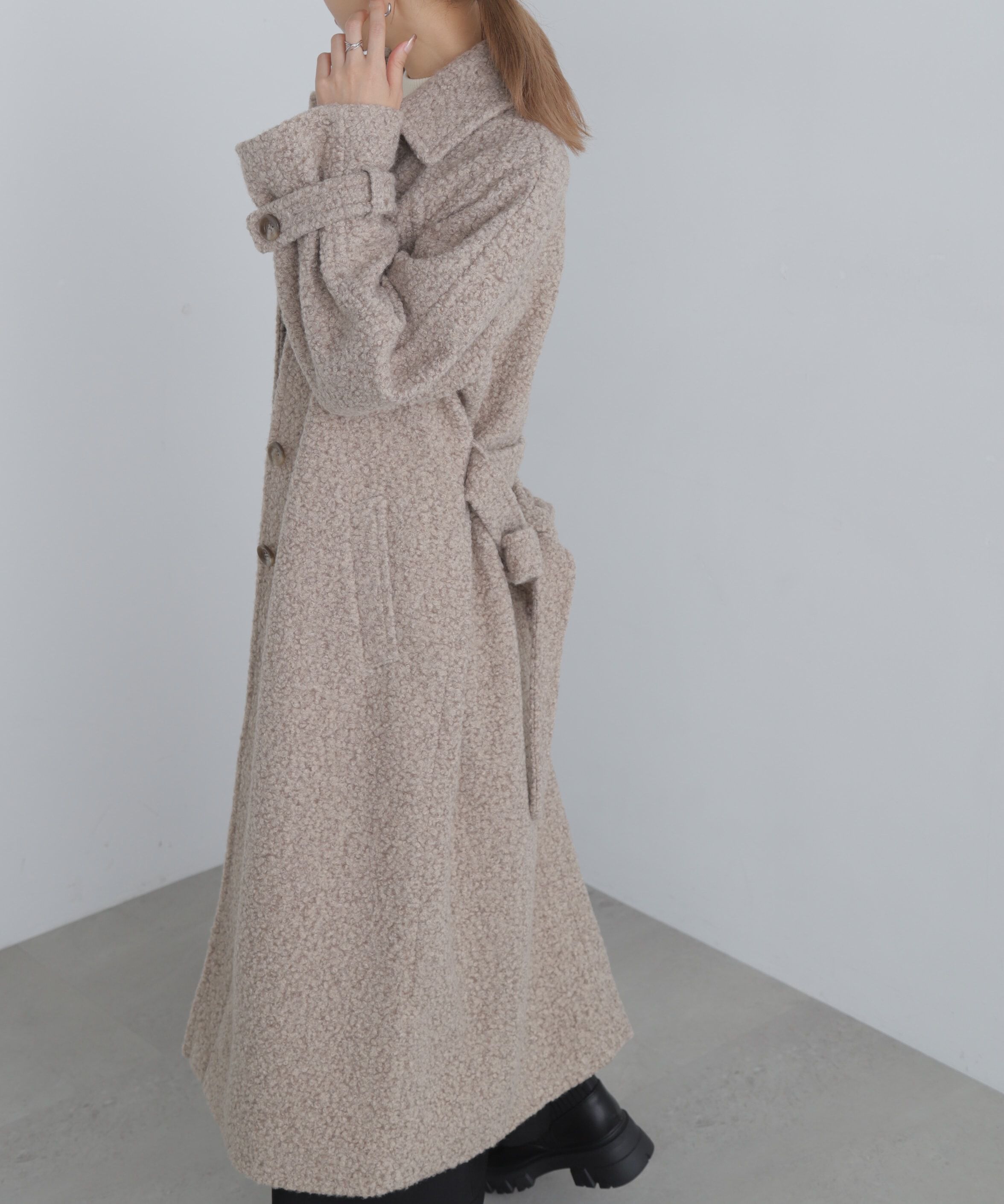  「2wayブークレステンカラーロングコート」|その他|