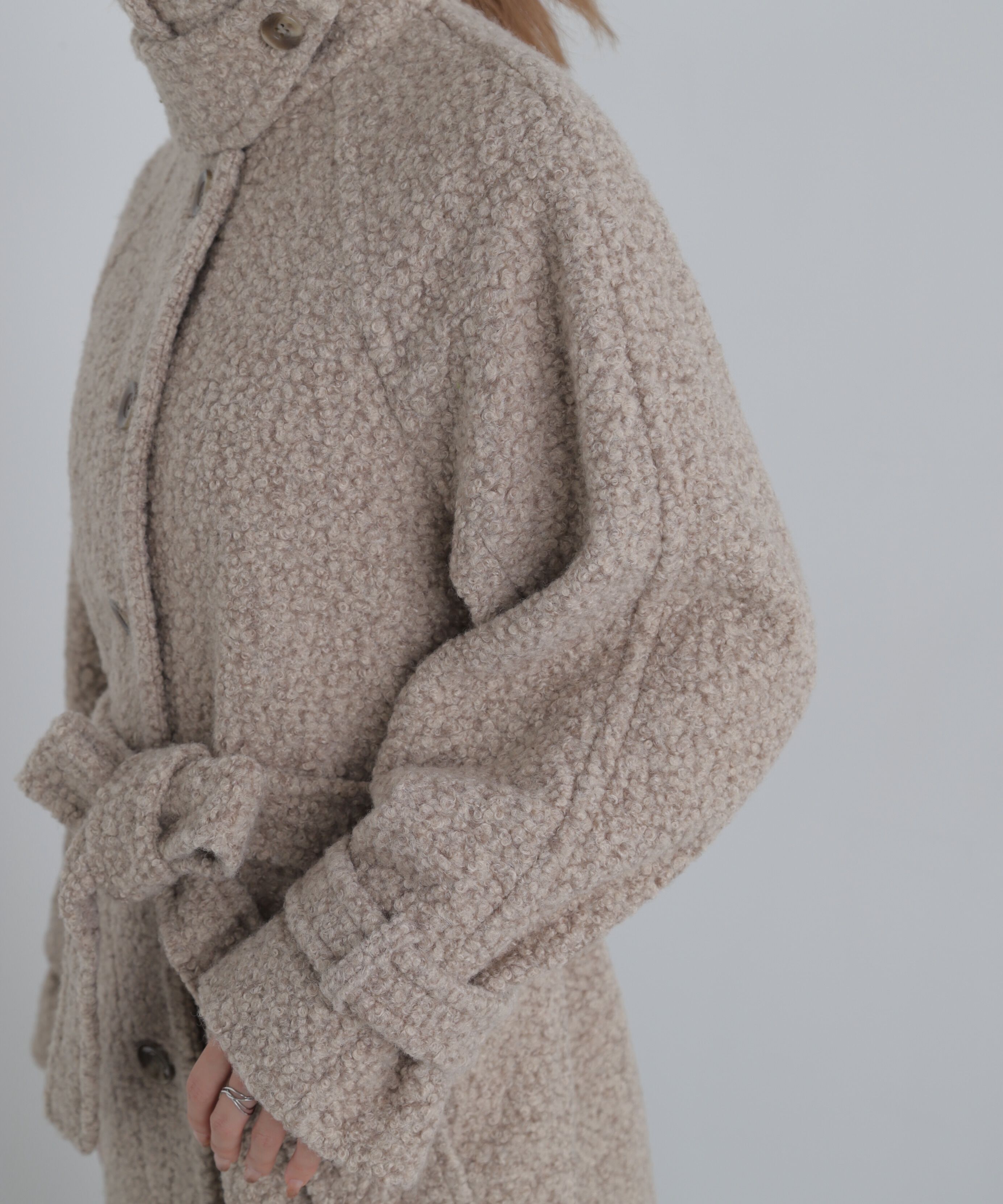  「2wayブークレステンカラーロングコート」|その他|