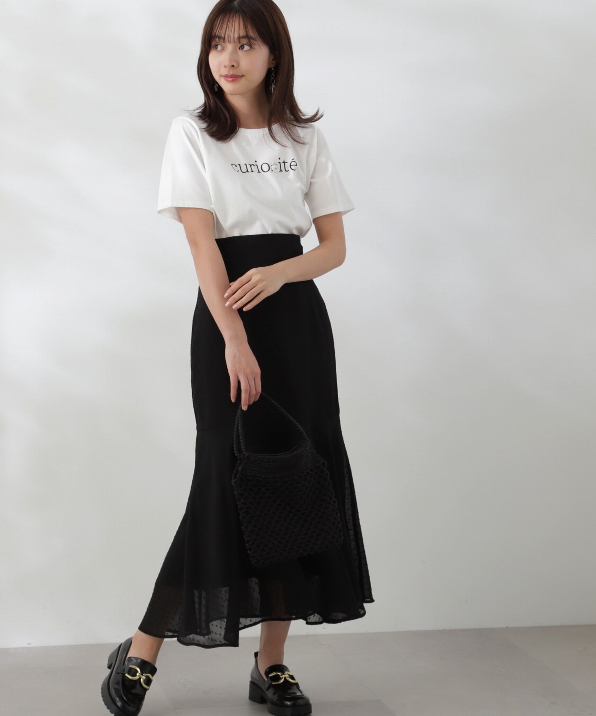 PROPORTION BODY DRESSING「パールロゴTシャツ」|Tシャツ・カットソー|