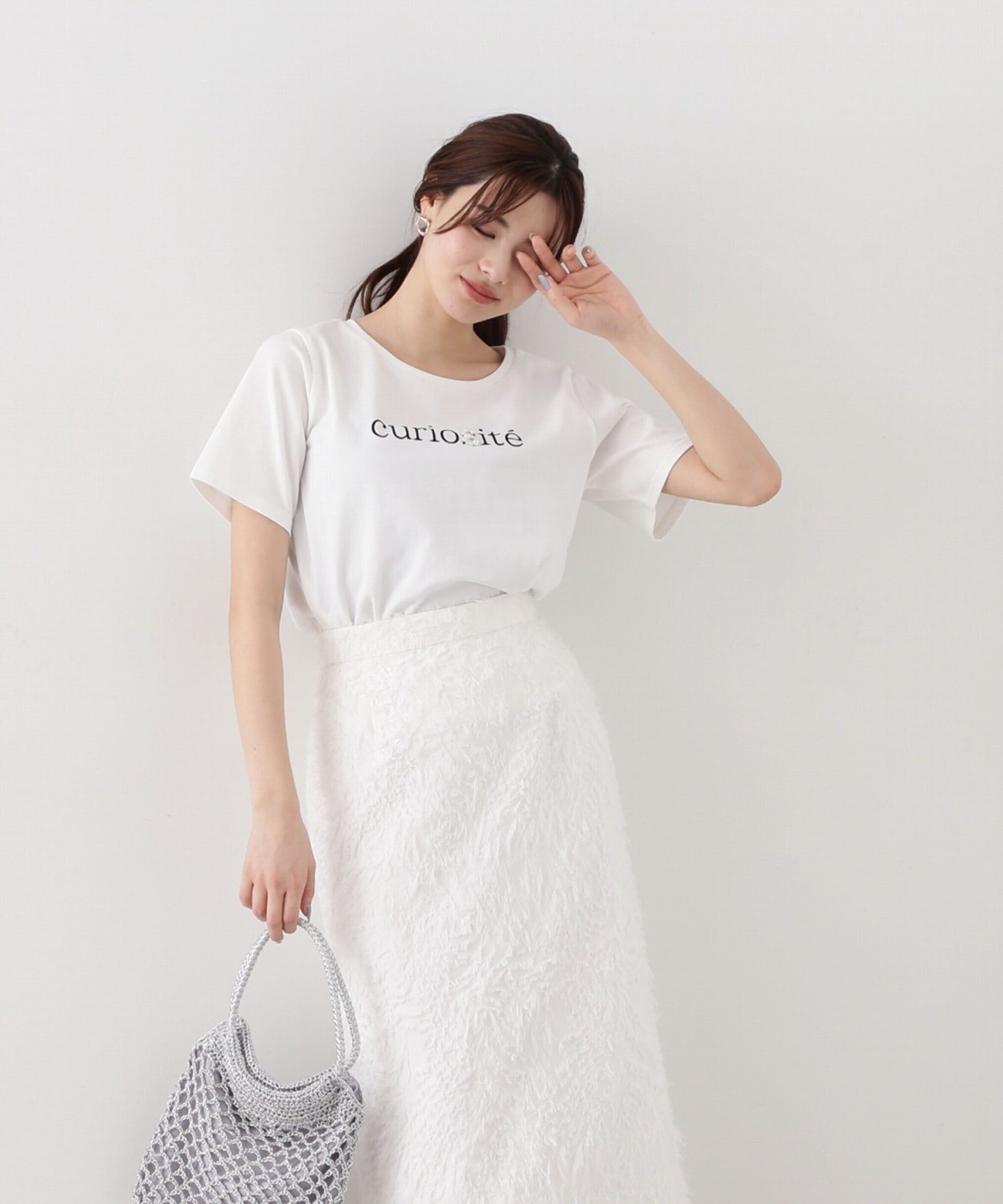 PROPORTION BODY DRESSING「パールロゴTシャツ」|Tシャツ・カットソー|