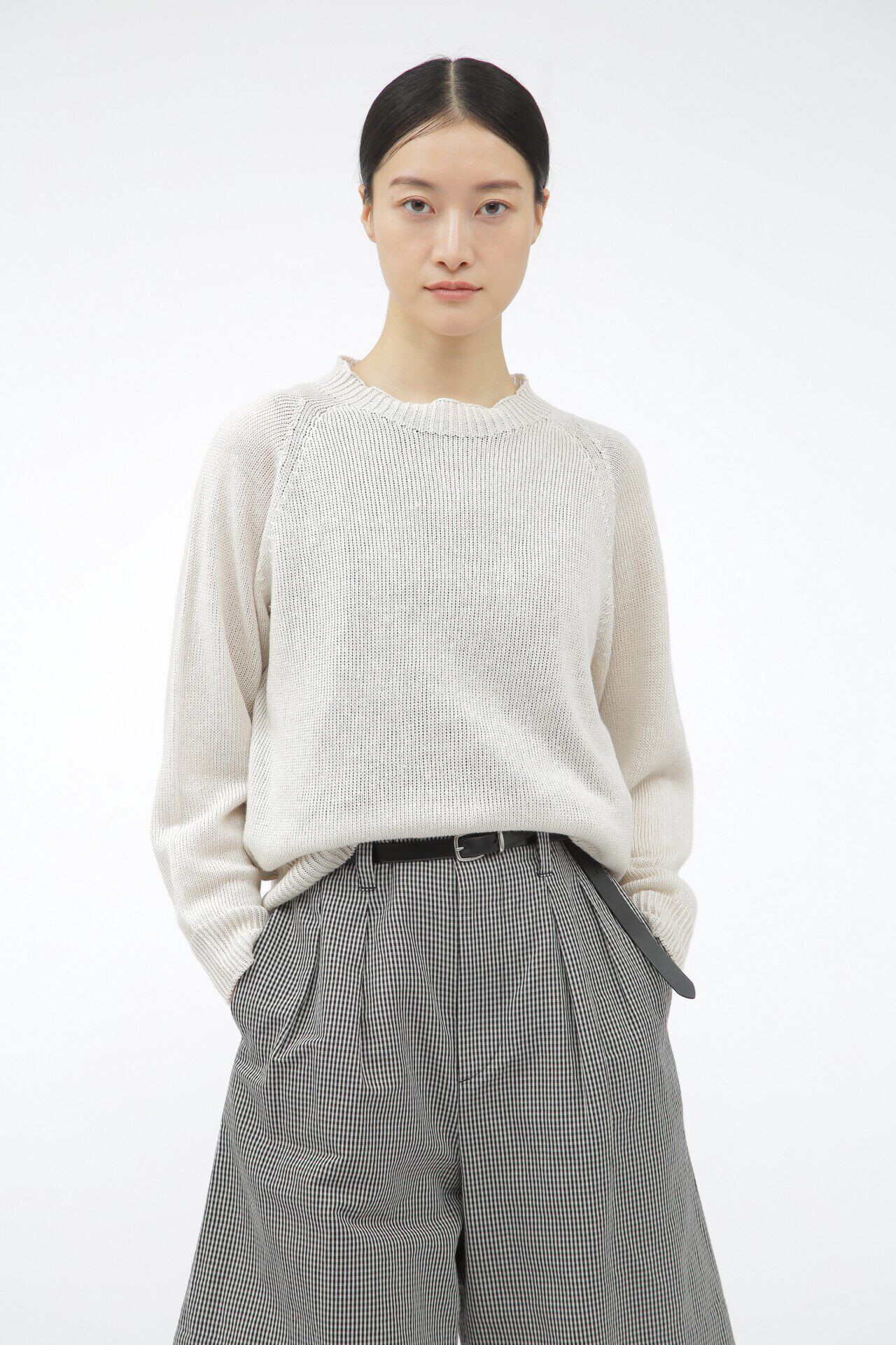  「LINEN COTTON」|ニット・セーター|ECRU2