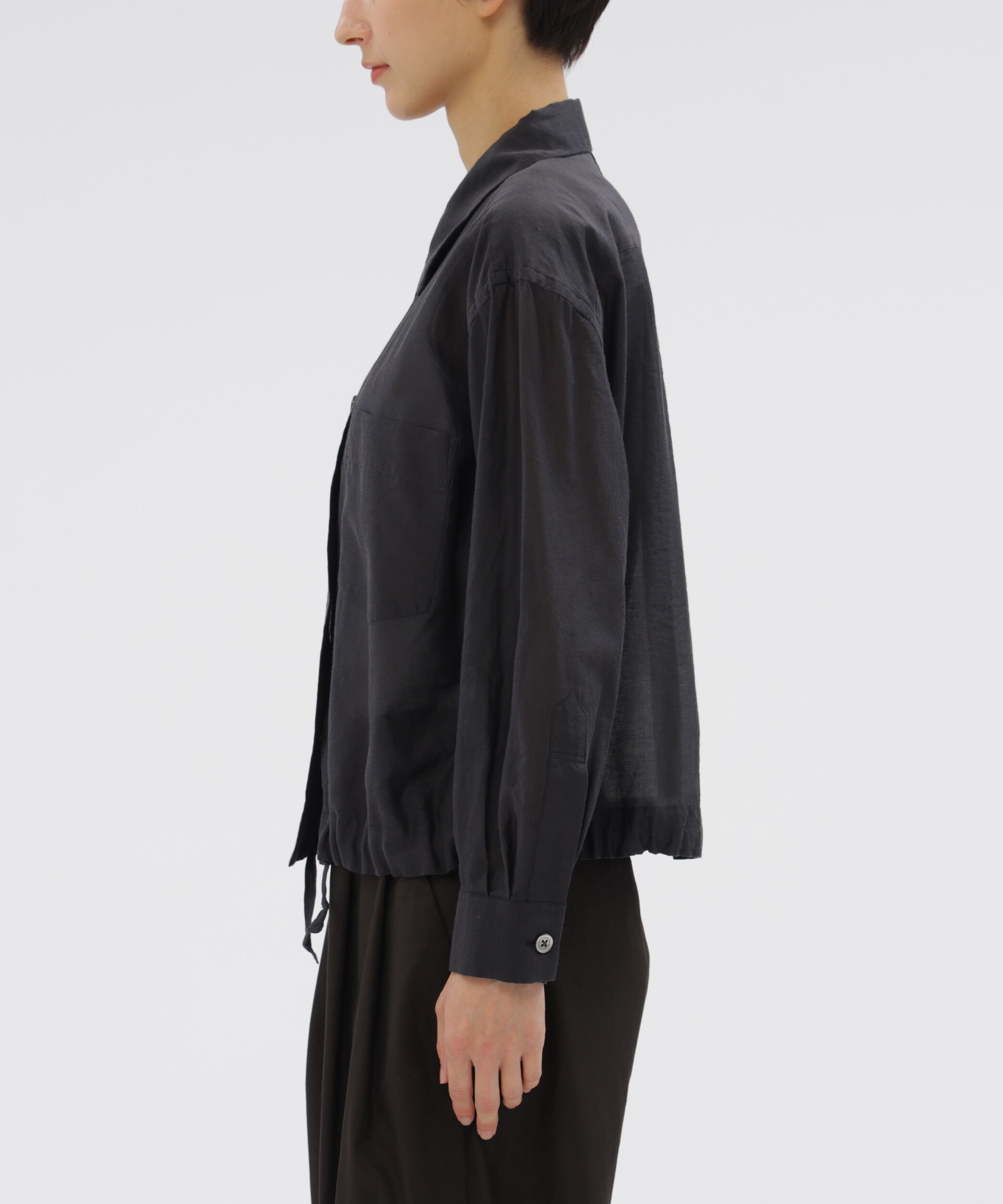  「SHEER COTTON SILK SHIRT」|シャツ・ブラウス|