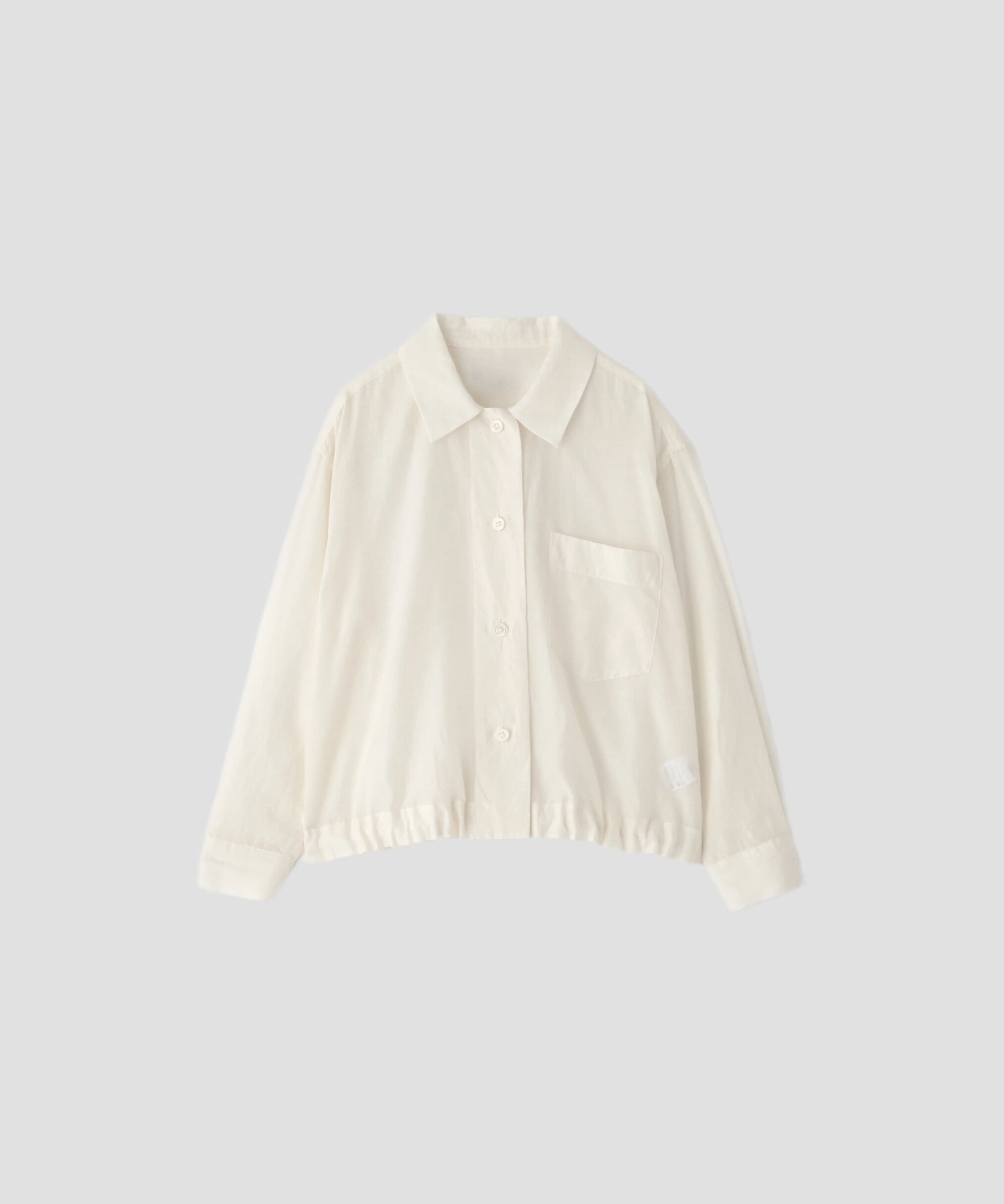  「SHEER COTTON SILK SHIRT」|シャツ・ブラウス|