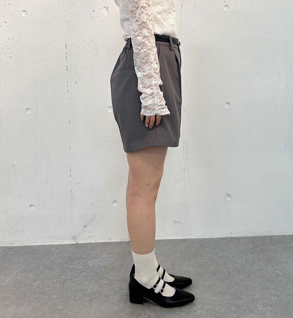 archives「【ＳＥＴＵＰ対応】ベルト付タックショートパンツ」|その他|