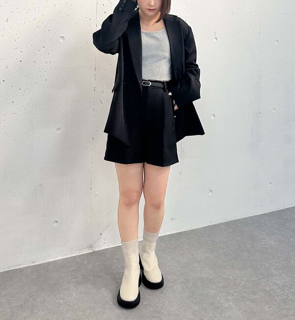 archives「【ＳＥＴＵＰ対応】ベルト付タックショートパンツ」|その他|