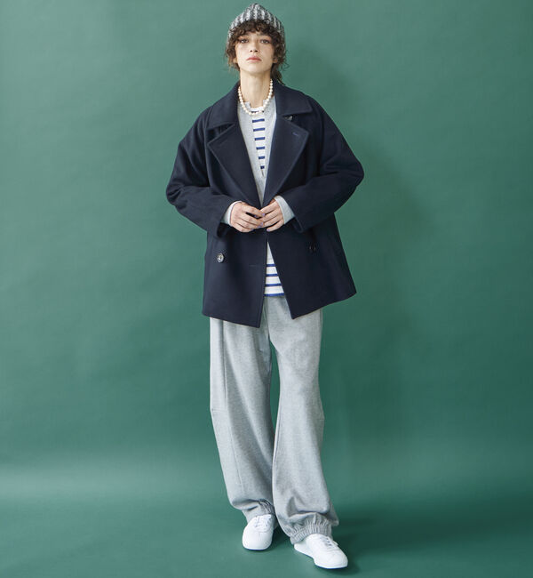 DOUX ARCHIVES ドゥアルシーヴ　シャルムビーバーＷＯＯＬ　Ｐコート シャルムビーバーWOOL Pコート（Doux archives）｜ルミネの