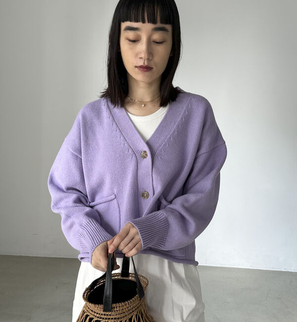 Doux archives「コットンオーバーカーデ」|カーディガン|