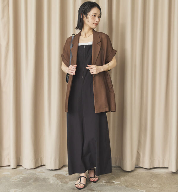 Doux archives「ＵＶ・接触冷感ウォッシャブルフロントＺＩＰジャンスカ」|ジャンパースカート|