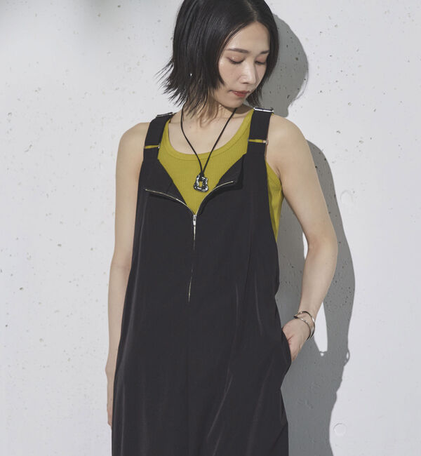 Doux archives「ＵＶ・接触冷感ウォッシャブルフロントＺＩＰジャンスカ」|ジャンパースカート|