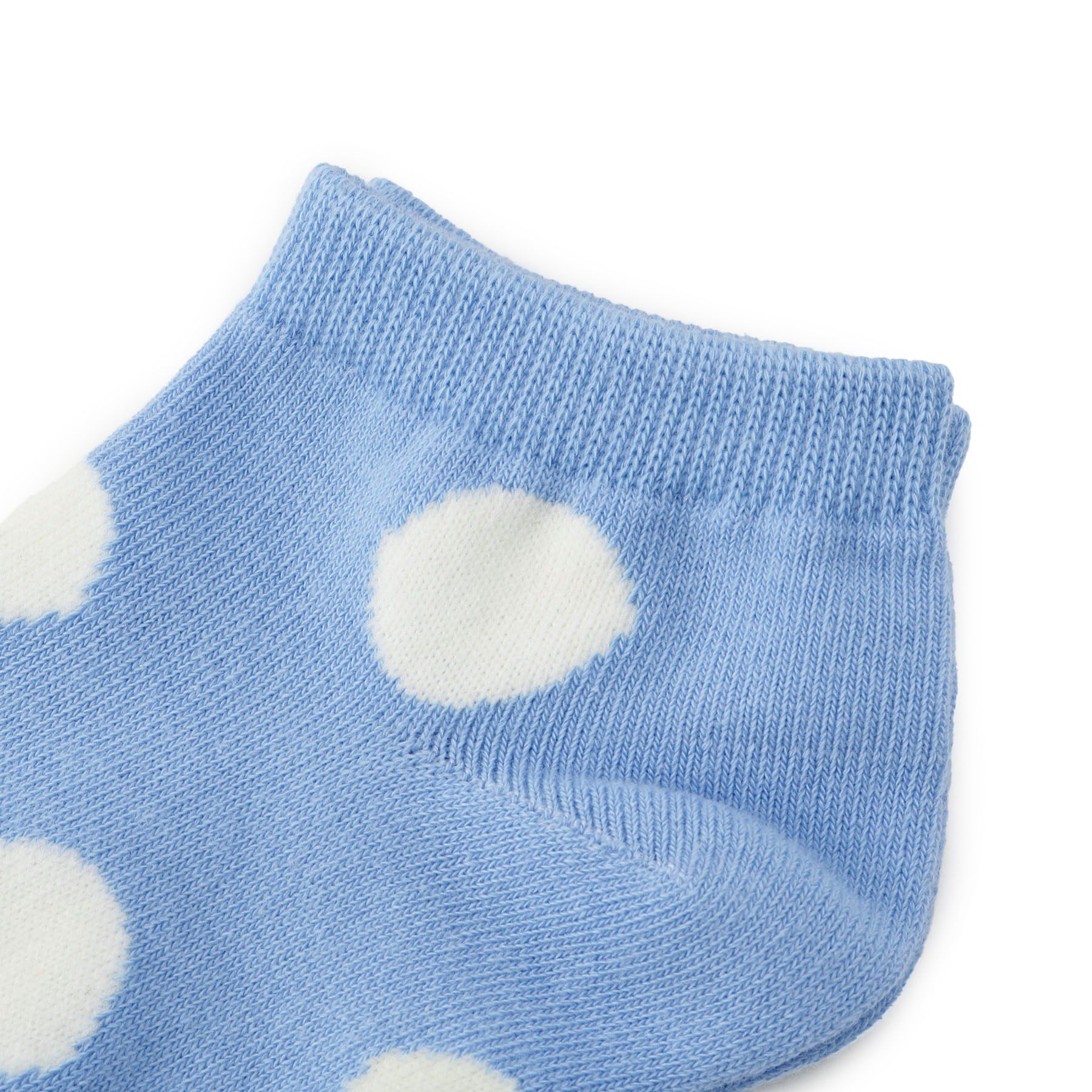 SHOO･LA･RUE「大きめドットアンクル丈ソックス」|ソックス|