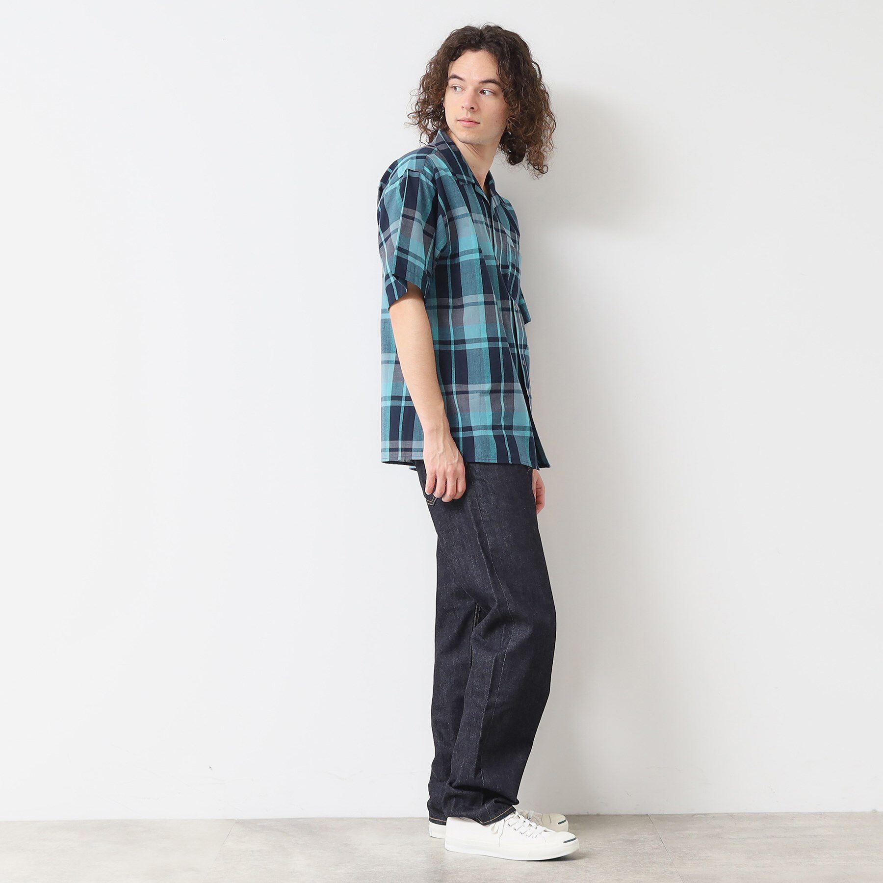 Dessin「【洗える】マドラスチェック柄シャツ」|シャツ・ブラウス|