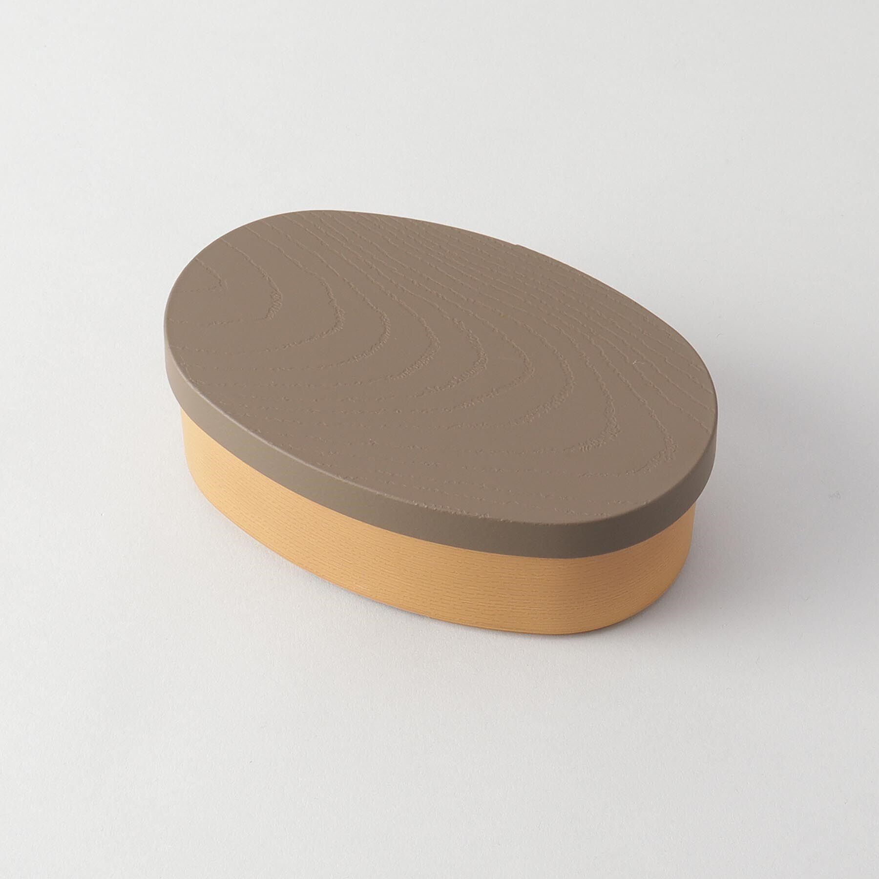 212 KITCHEN STORE「やさしい彩 抗菌小判弁当 クルミ色」|食器・キッチングッズ|