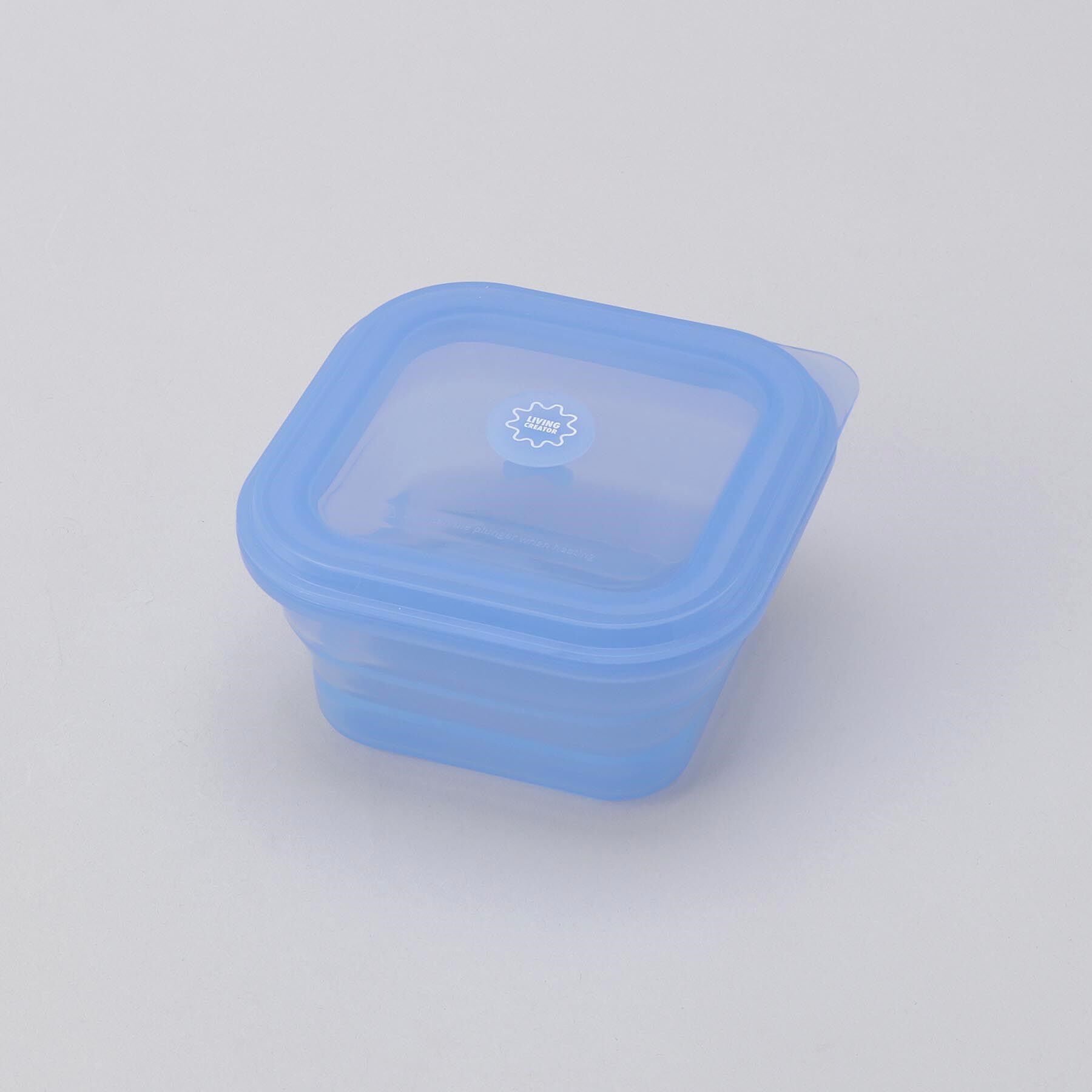 212 KITCHEN STORE「PUSH LOCK 600ml ナチュラルブルー」|食器・キッチングッズ|