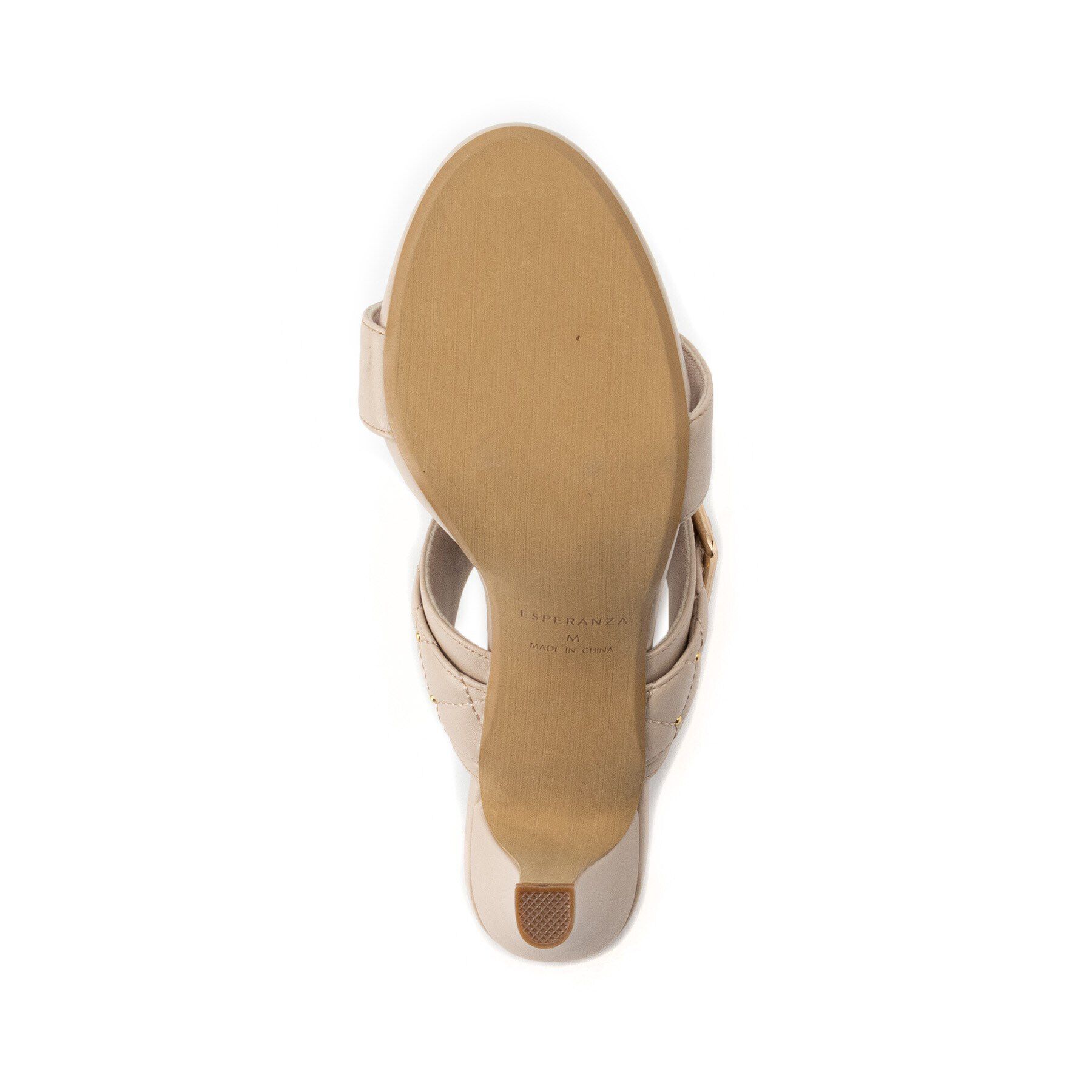 ESPERANZA「ビジューバックルダブルベルトサンダル 24SS」|サンダル|