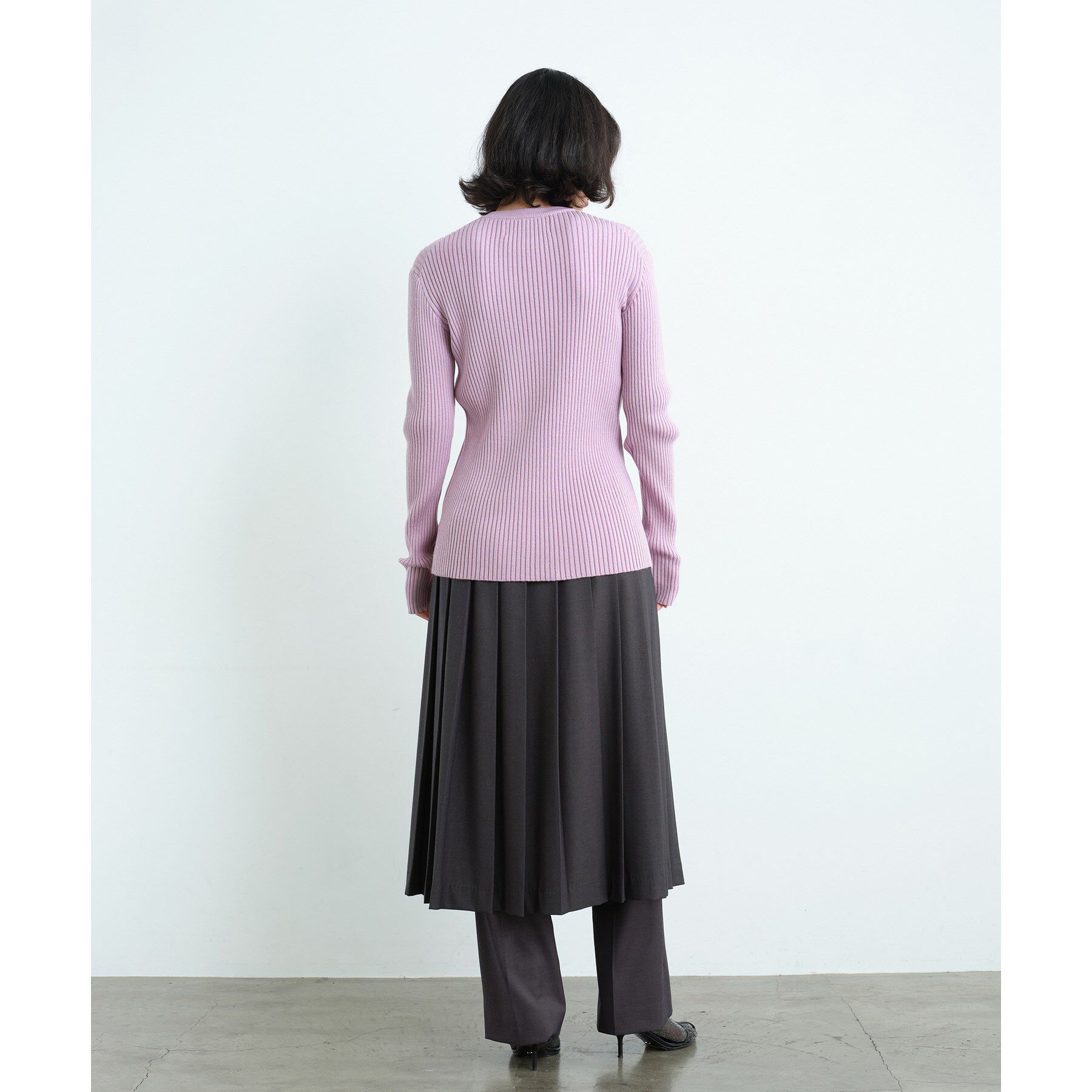 CODE A「fronthook knit cardigan」|カーディガン|