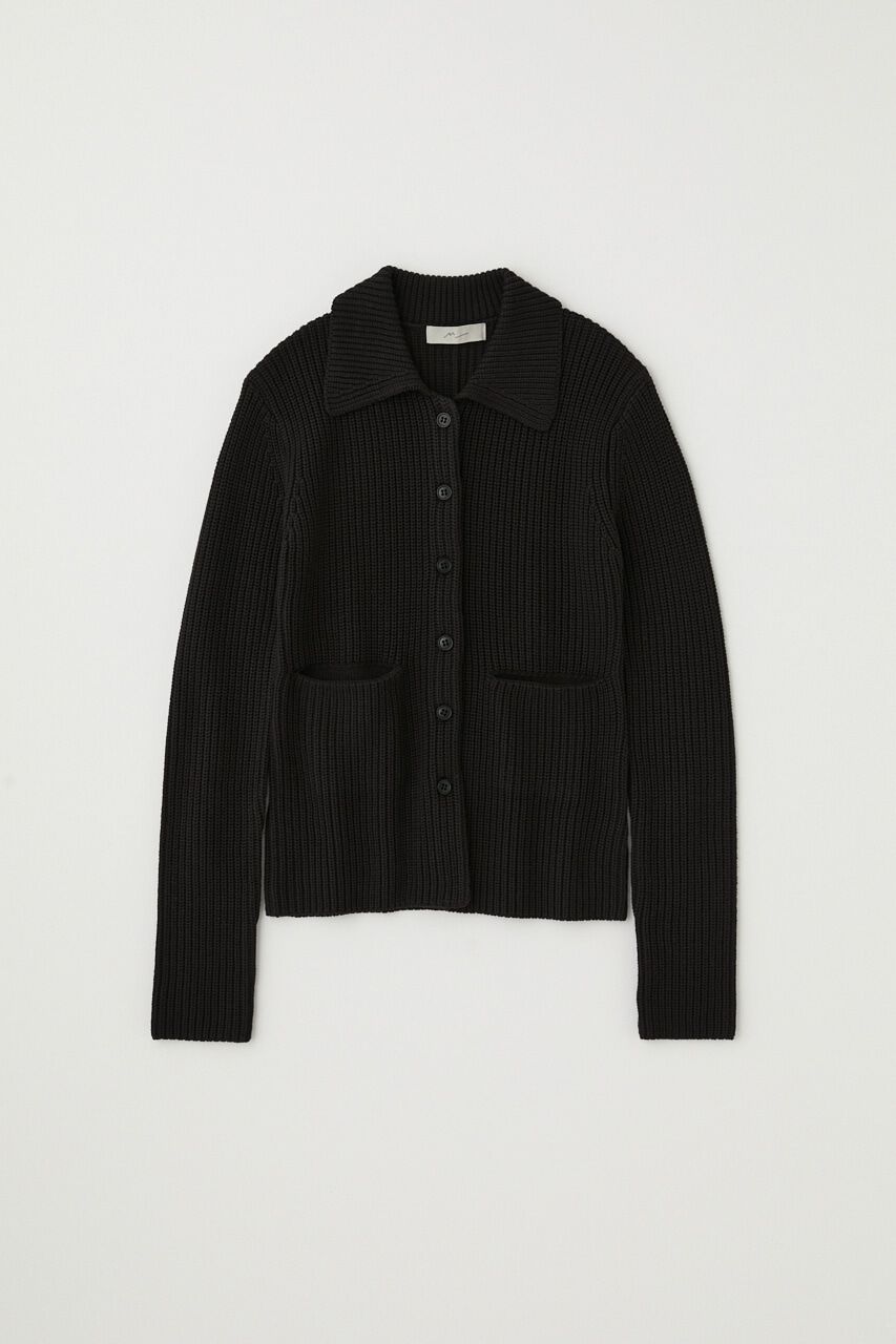 MOUSSY「植物由来の再生繊維を使用したあたたかみのあるﾆｯﾄやわらかな着心地 」|カーディガン|