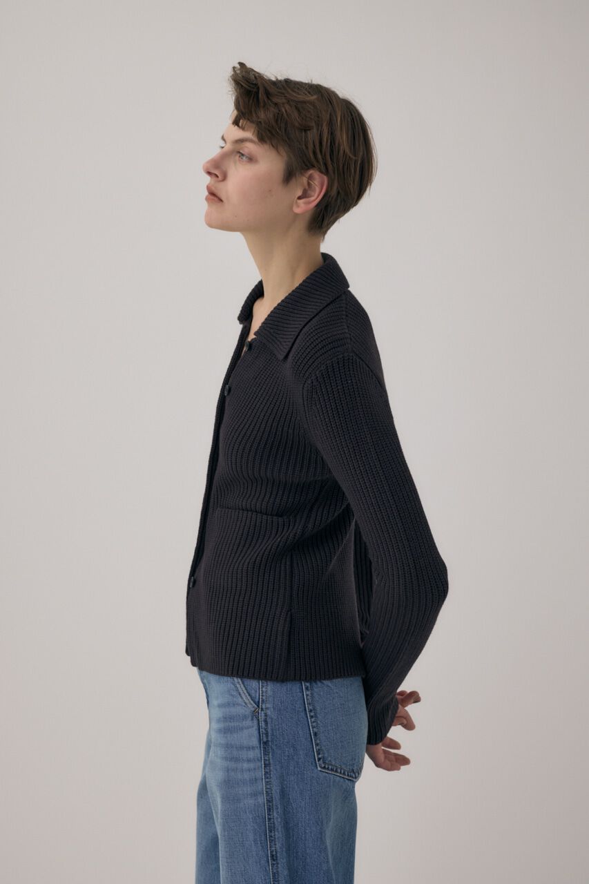 MOUSSY「植物由来の再生繊維を使用したあたたかみのあるﾆｯﾄやわらかな着心地 」|カーディガン|