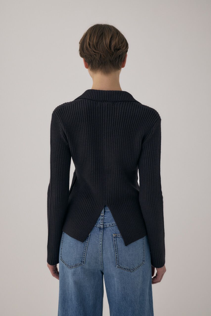 MOUSSY「植物由来の再生繊維を使用したあたたかみのあるﾆｯﾄやわらかな着心地 」|カーディガン|