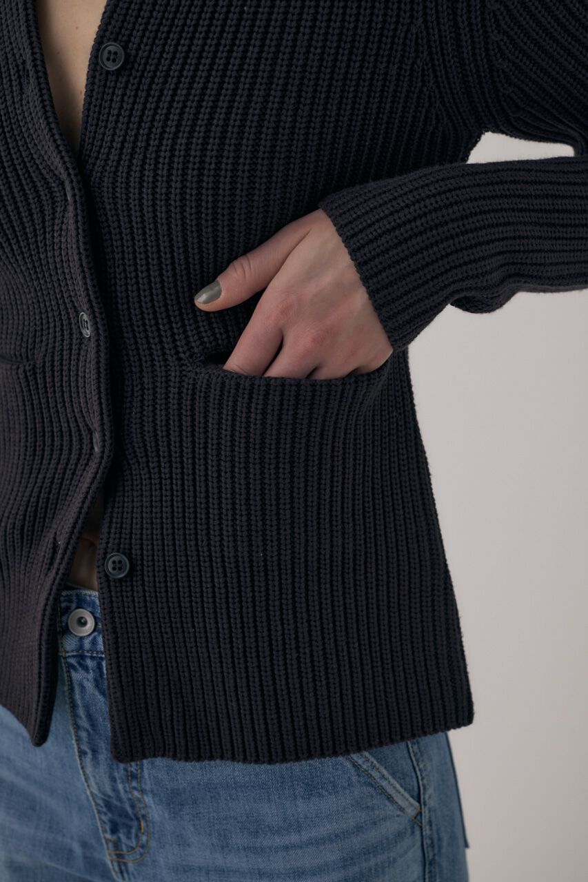 MOUSSY「植物由来の再生繊維を使用したあたたかみのあるﾆｯﾄやわらかな着心地 」|カーディガン|