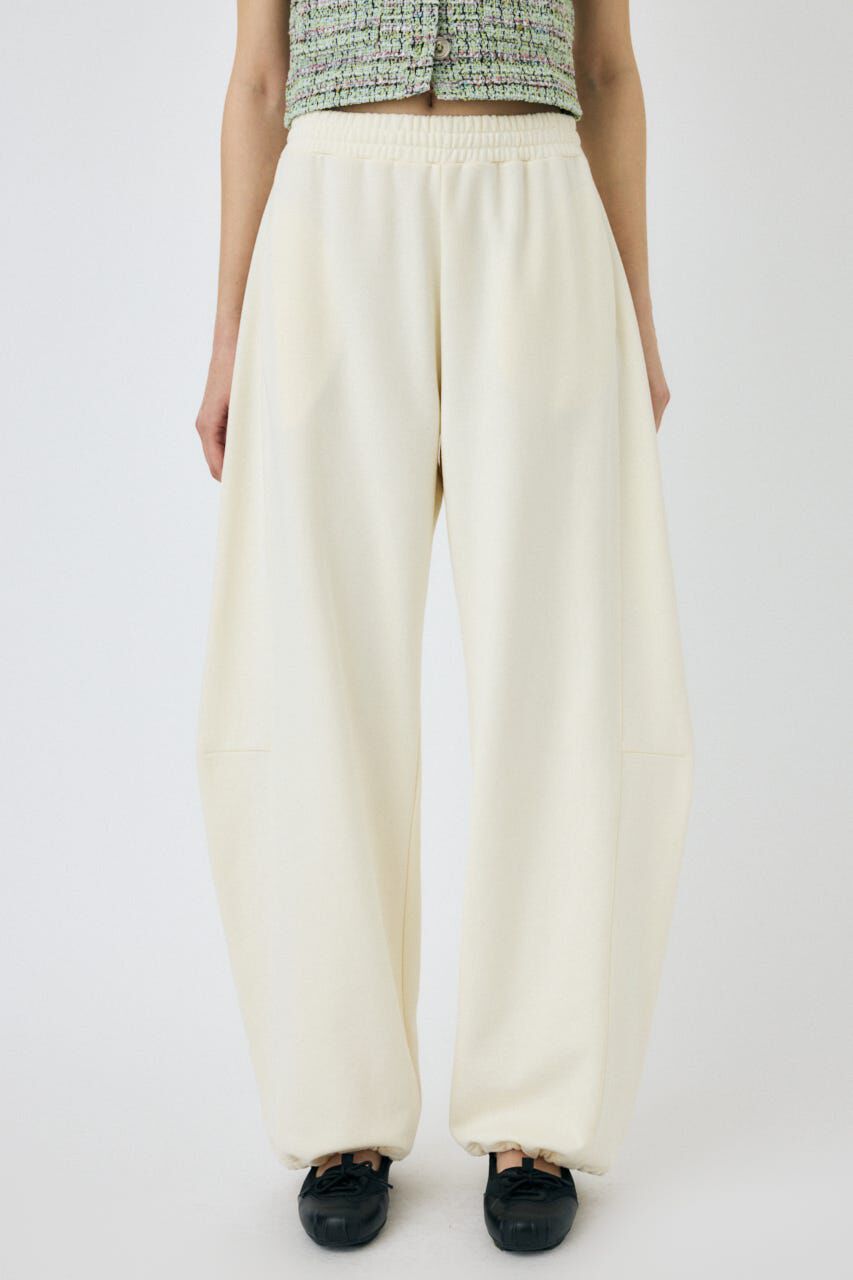 MOUSSY「CURVE LINE スウェットパンツ」|その他|O/WHT1