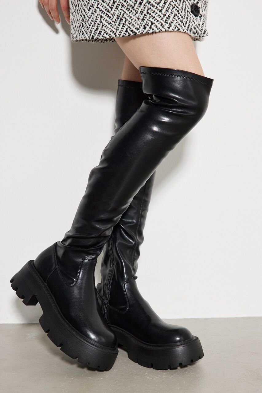 rienda「トラックスソールニーハイブーツ」|その他|