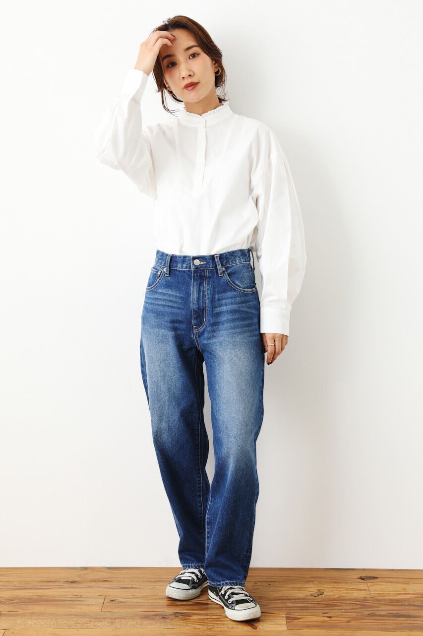 RODEO CROWNS「イージーデニムカーブパンツ」|デニム|