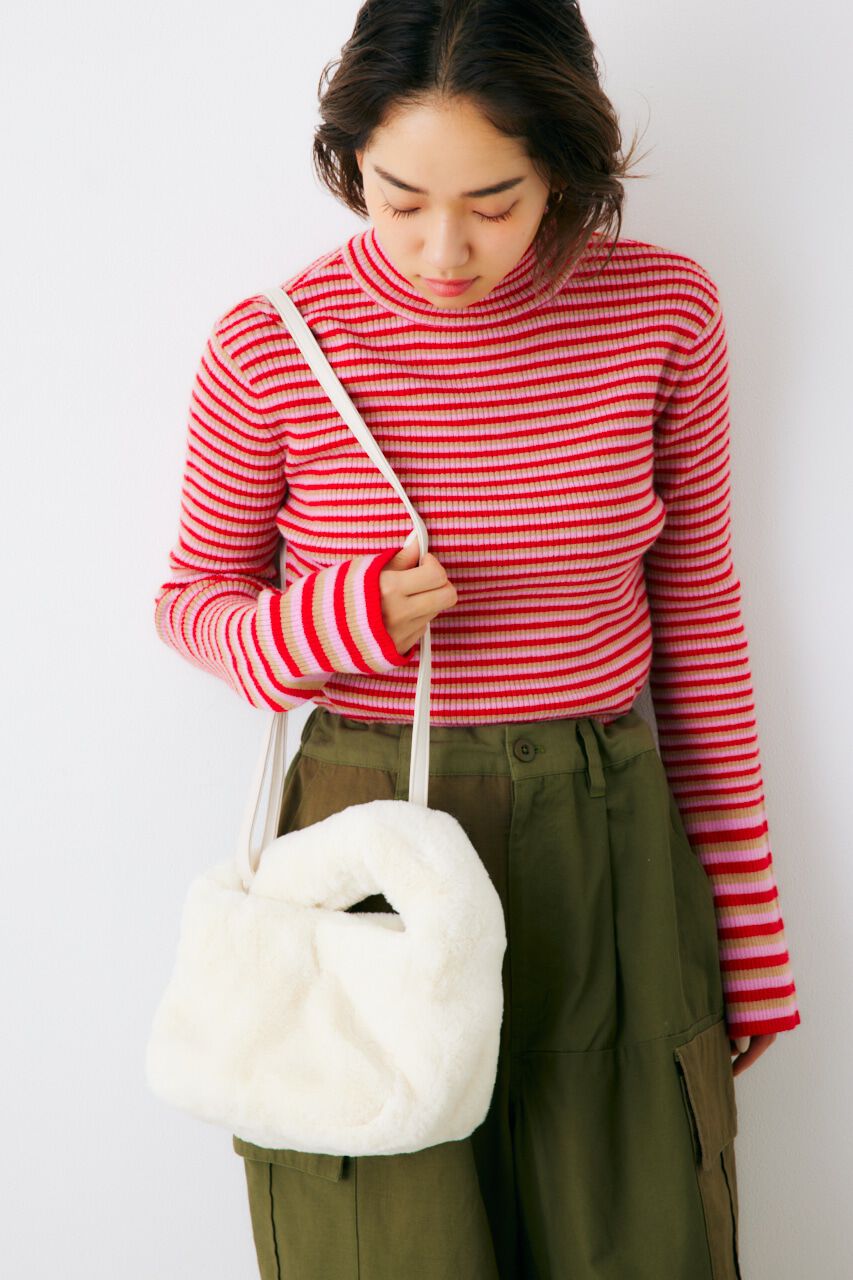 RODEO CROWNS「フェイクファーハンドバッグ」|その他|