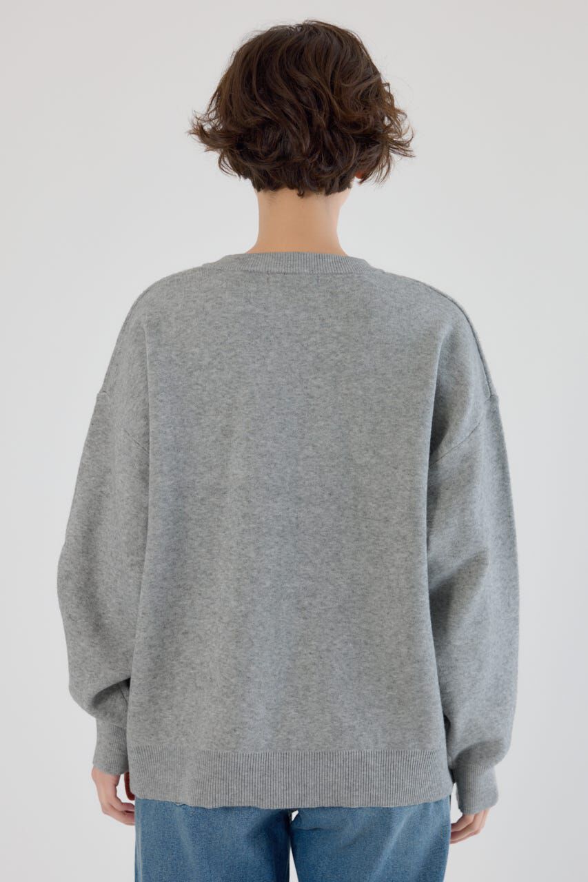 RODEO CROWNS「Frayed Lettering ニットトップス」|ニット・セーター|