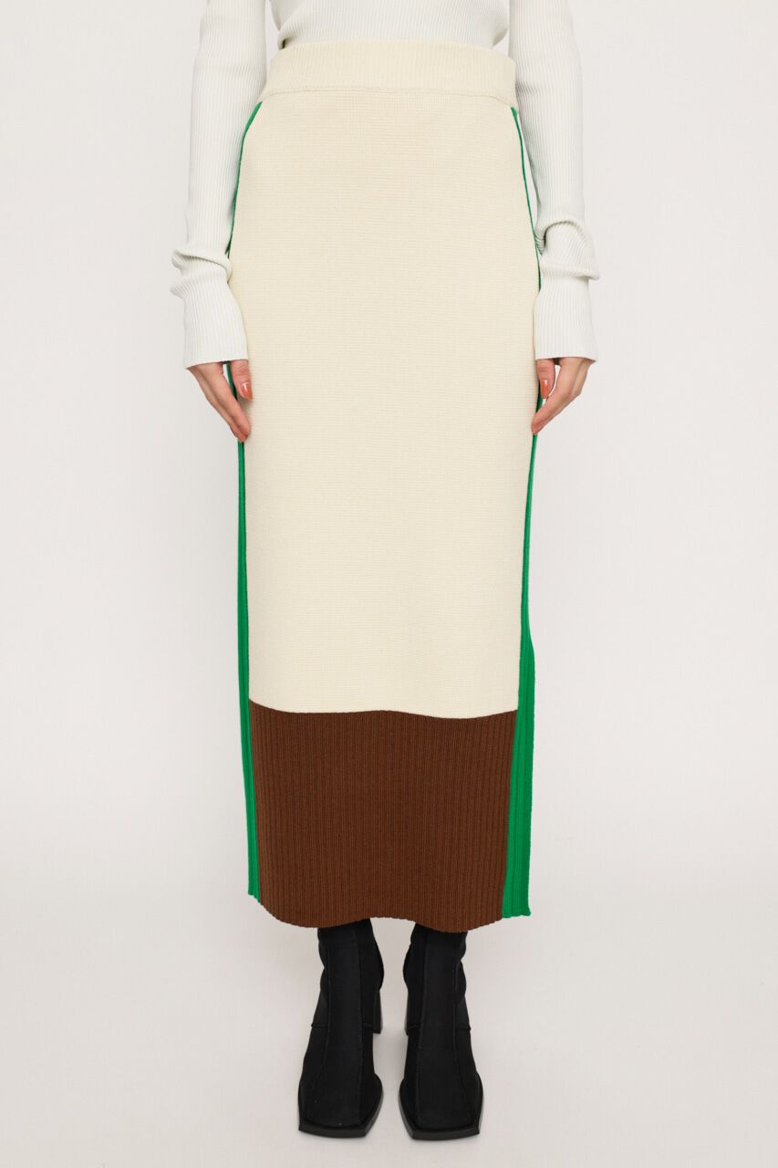 SLY「MILANO RIB ミディアムスカート」|スカート|